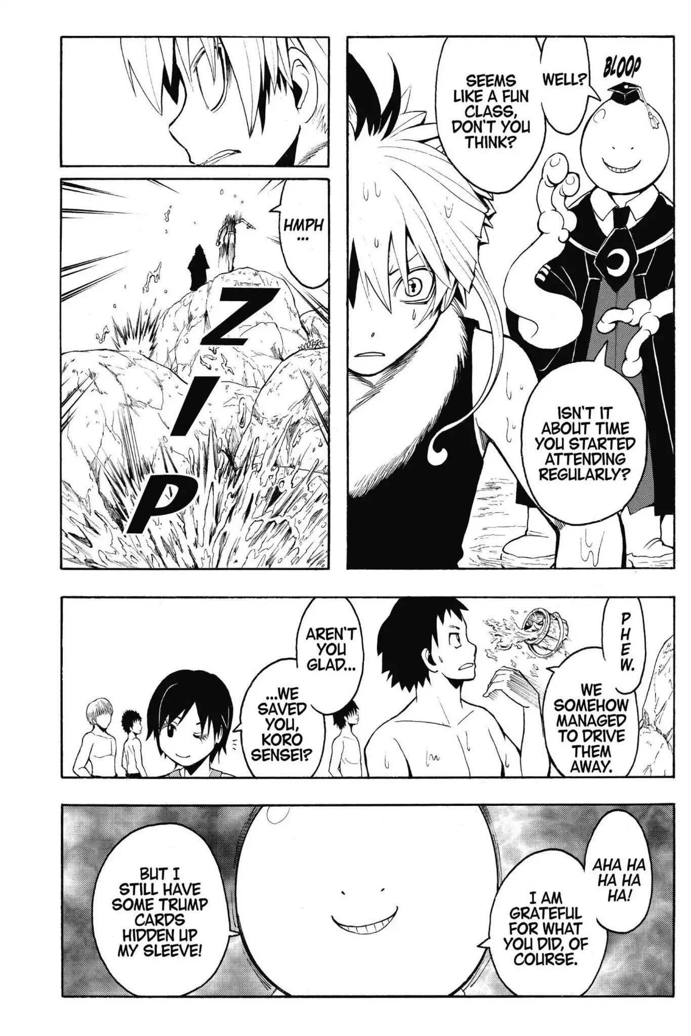 Ansatsu Kyoushitsu Chapter 49 page 16 - Chapter 49: Vol.6 CLASS 49: Time for the Front Line
