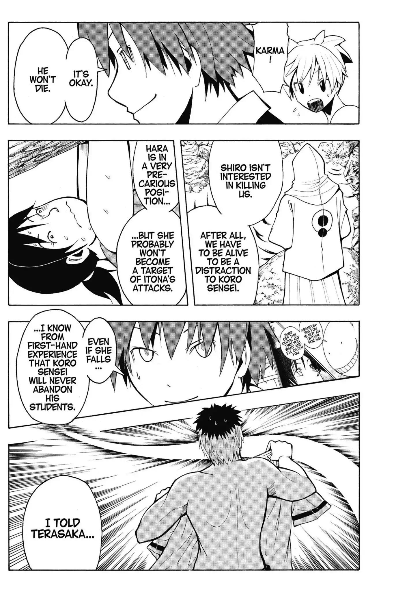 Ansatsu Kyoushitsu Chapter 49 page 7 - Chapter 49: Vol.6 CLASS 49: Time for the Front Line