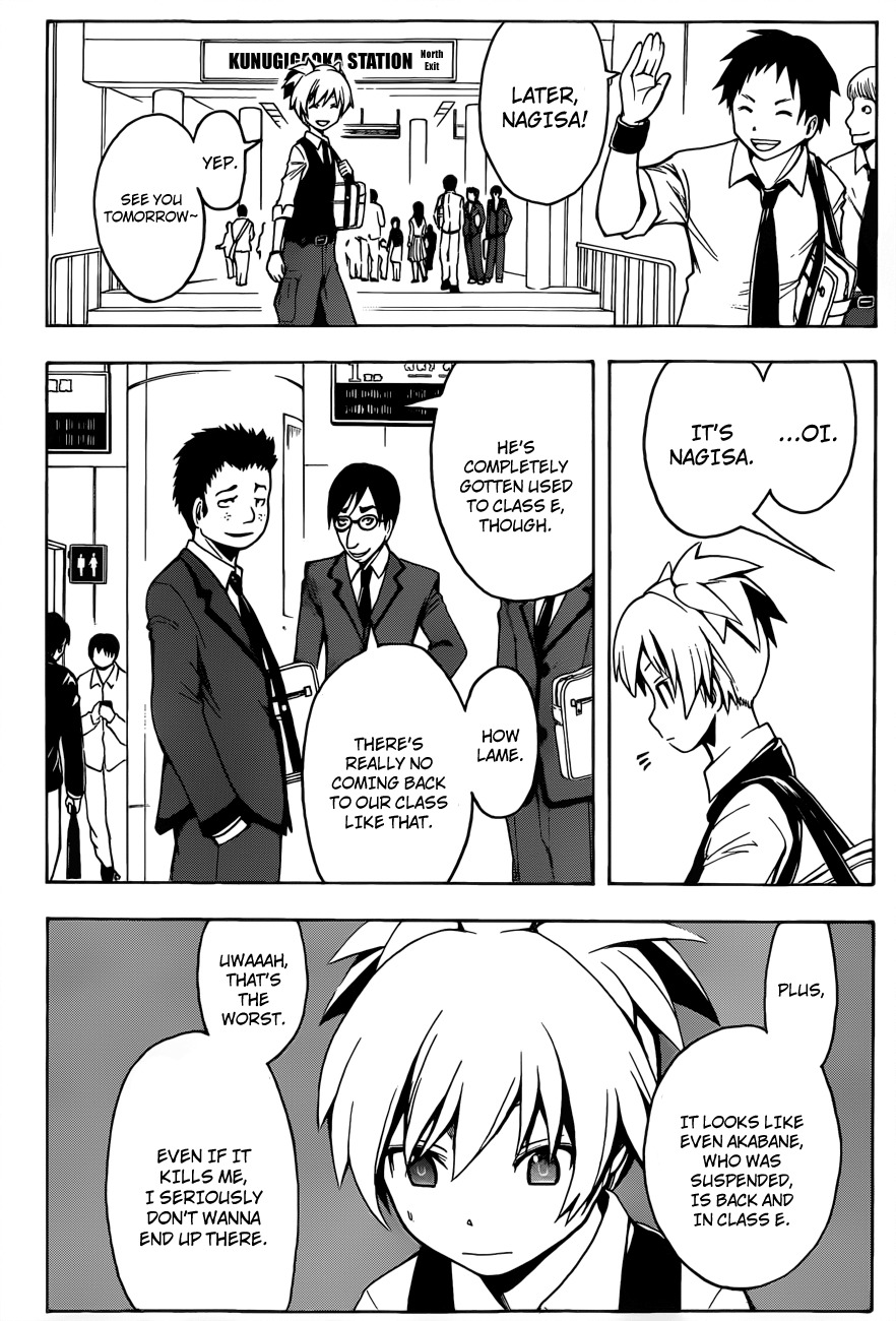 Ansatsu Kyoushitsu Chapter 5 page 11 - Chapter 5 : Karma's time.