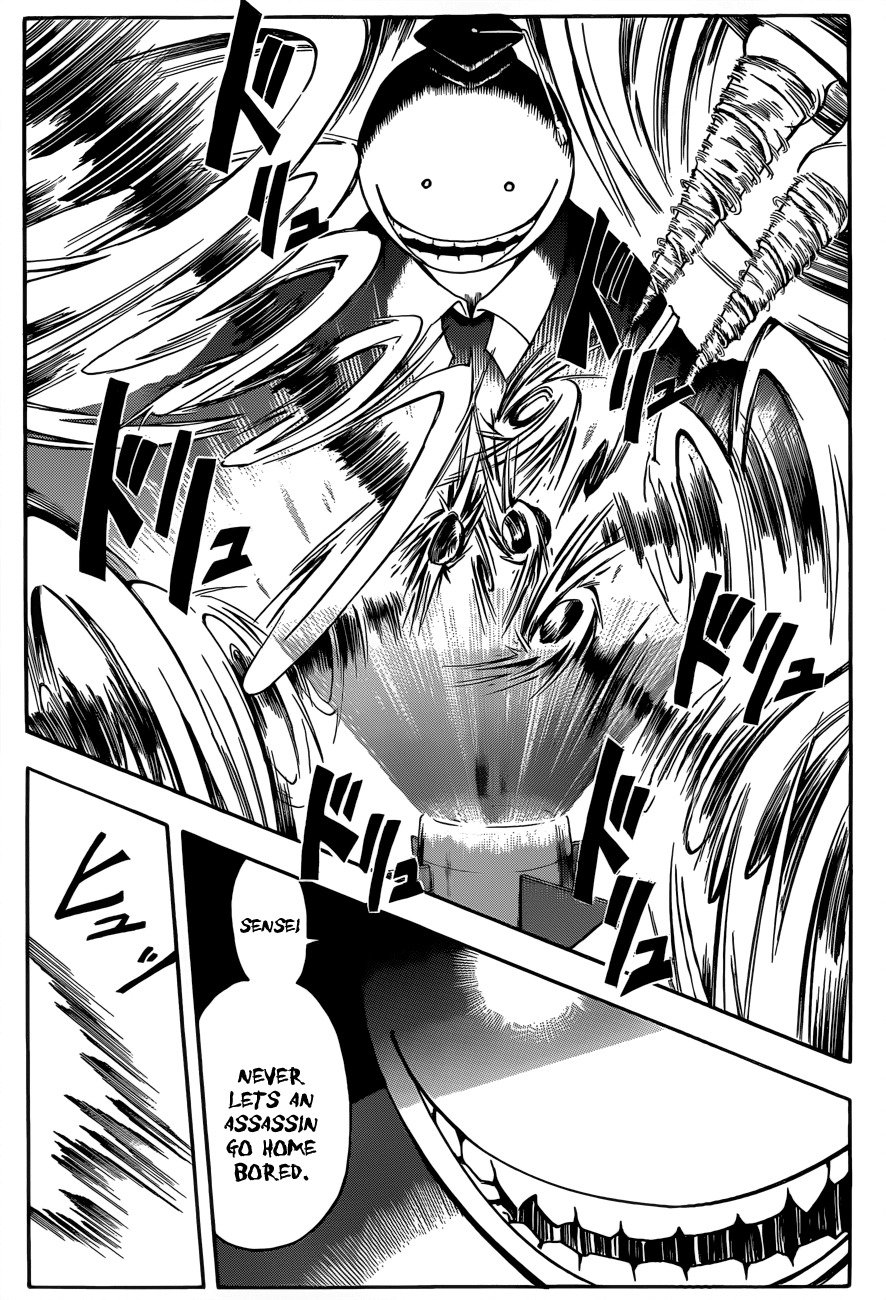 Ansatsu Kyoushitsu Chapter 5 page 20 - Chapter 5 : Karma's time.