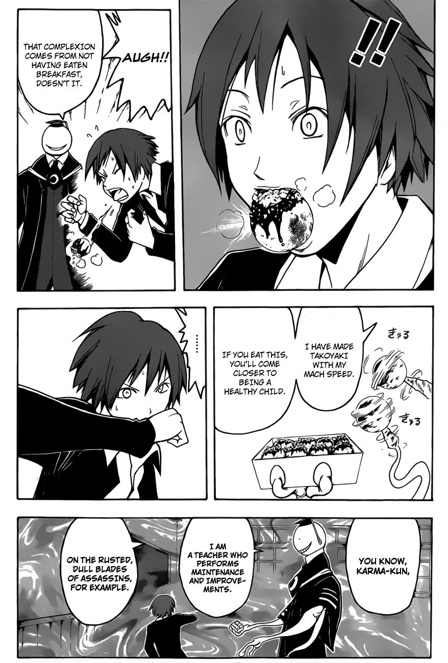 Ansatsu Kyoushitsu Chapter 5 page 21 - Chapter 5 : Karma's time.
