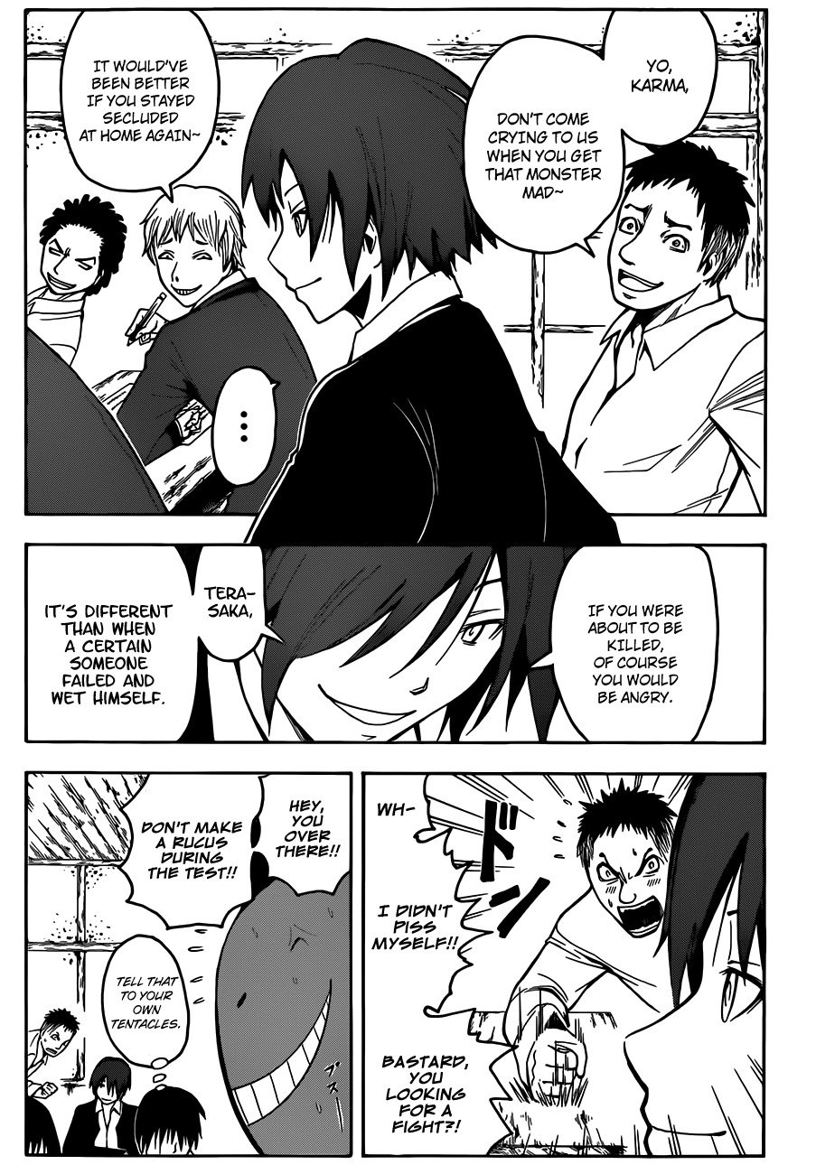 Ansatsu Kyoushitsu Chapter 5 page 4 - Chapter 5 : Karma's time.