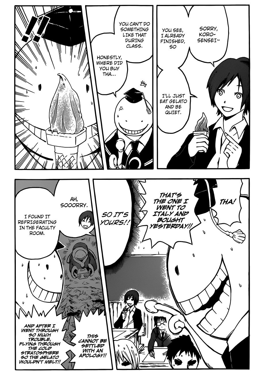 Ansatsu Kyoushitsu Chapter 5 page 5 - Chapter 5 : Karma's time.