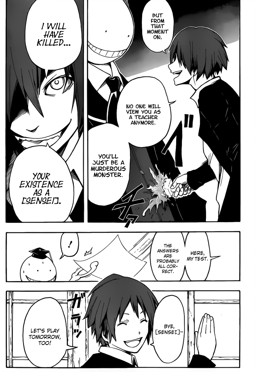 Ansatsu Kyoushitsu Chapter 5 page 8 - Chapter 5 : Karma's time.