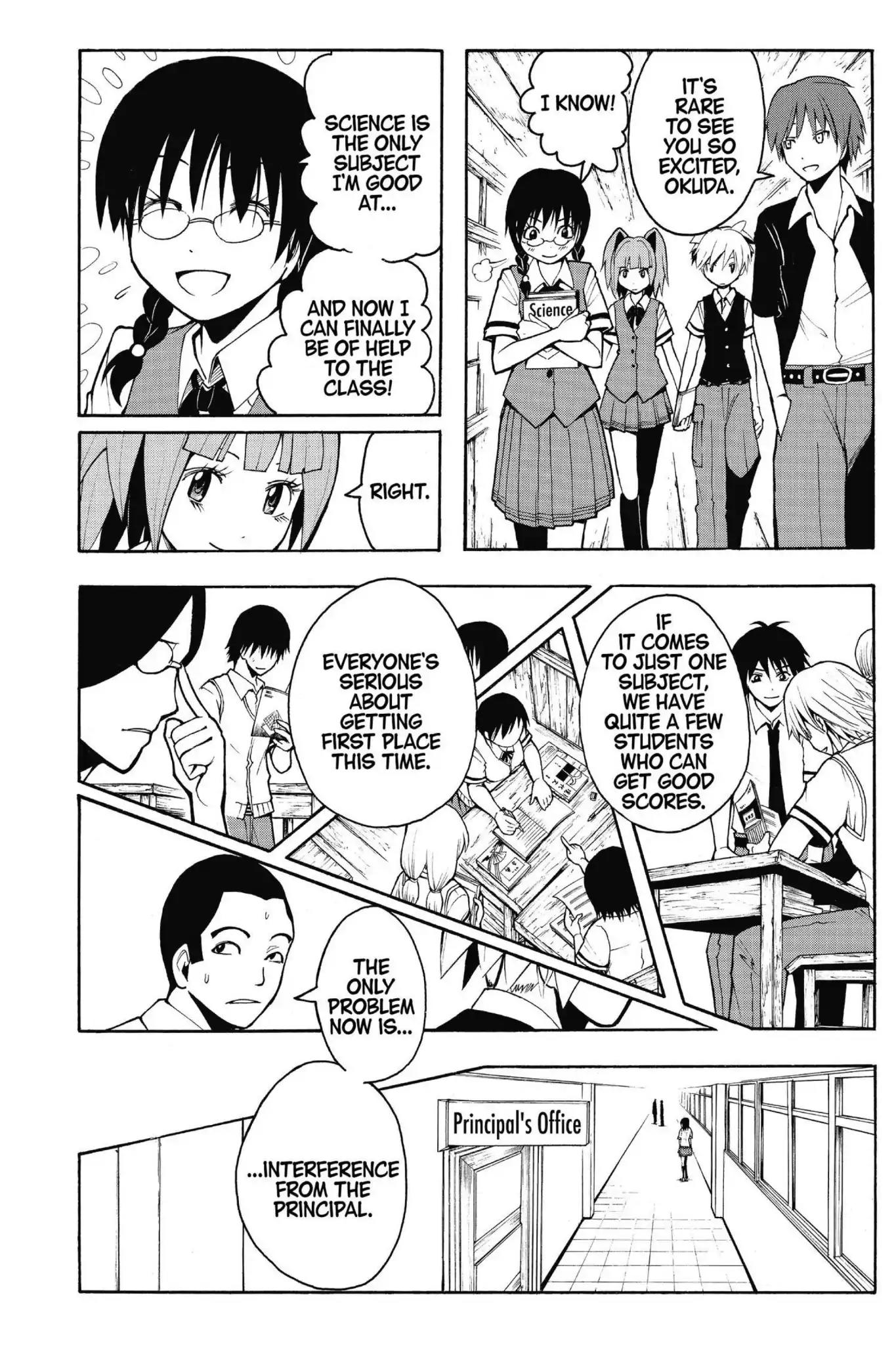 Ansatsu Kyoushitsu Chapter 50 page 11 - Chapter 50: Vol.6 CLASS 50: Final Exam Time
