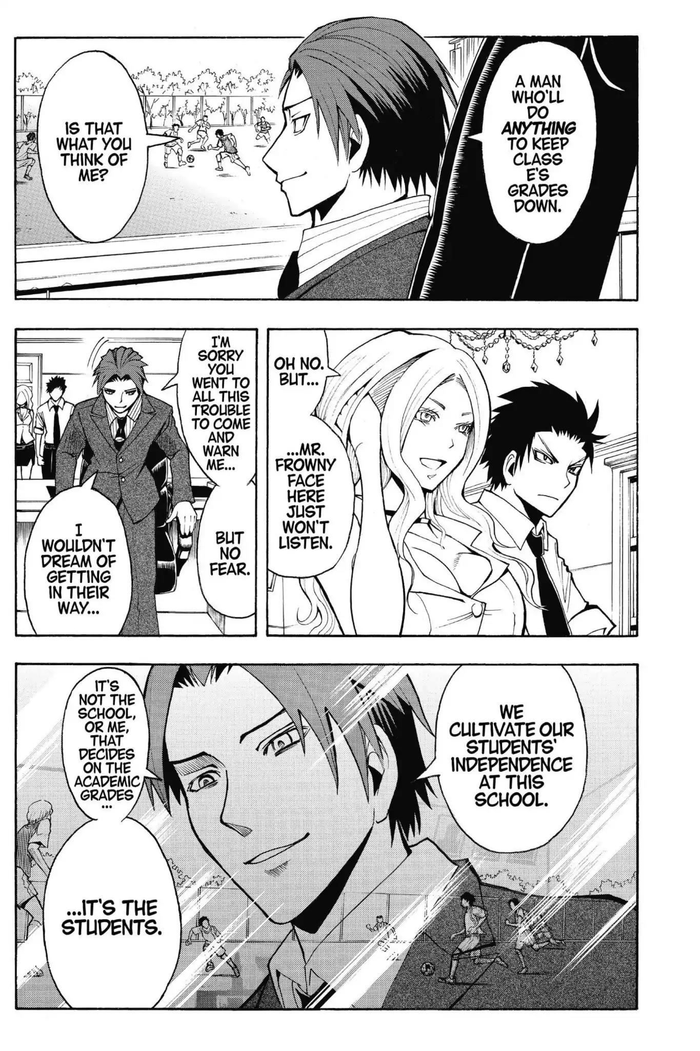 Ansatsu Kyoushitsu Chapter 50 page 12 - Chapter 50: Vol.6 CLASS 50: Final Exam Time