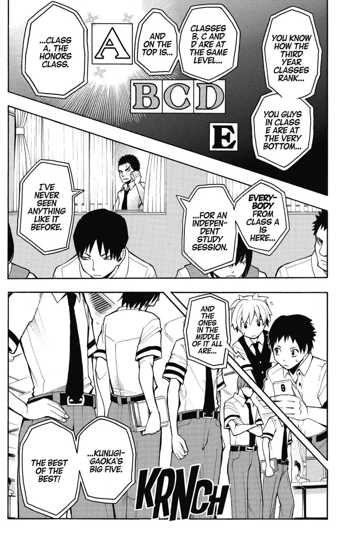 Ansatsu Kyoushitsu Chapter 50 page 16 - Chapter 50: Vol.6 CLASS 50: Final Exam Time
