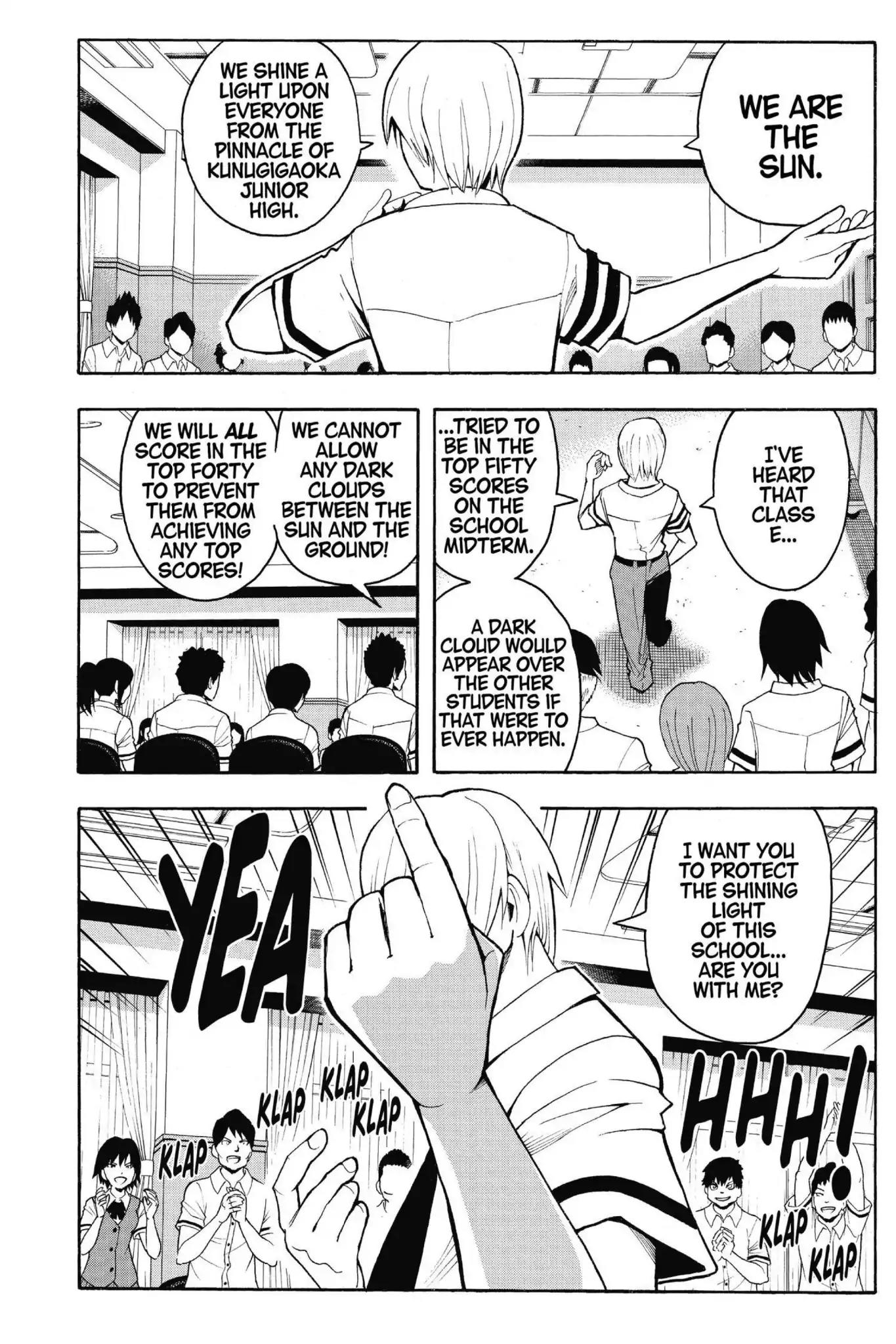 Ansatsu Kyoushitsu Chapter 50 page 19 - Chapter 50: Vol.6 CLASS 50: Final Exam Time