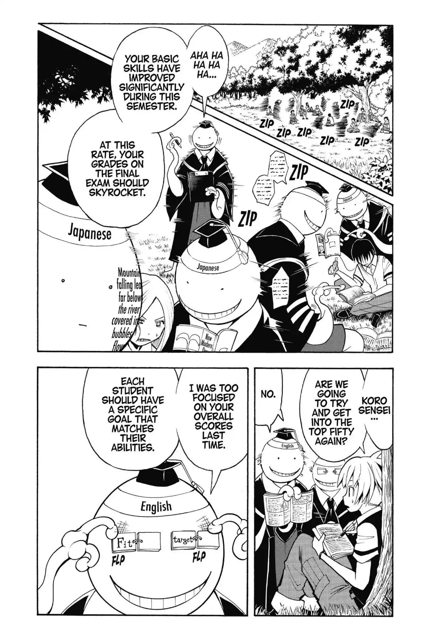 Ansatsu Kyoushitsu Chapter 50 page 5 - Chapter 50: Vol.6 CLASS 50: Final Exam Time