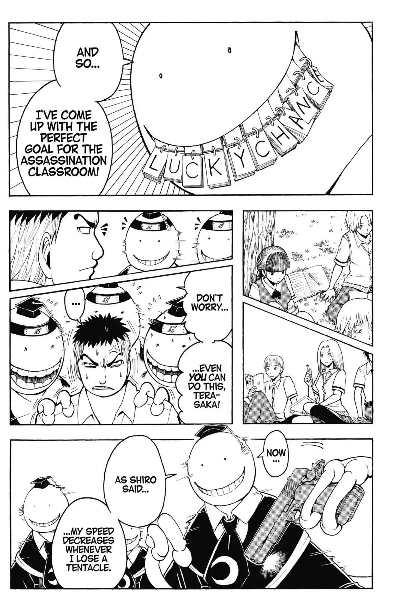 Ansatsu Kyoushitsu Chapter 50 page 6 - Chapter 50: Vol.6 CLASS 50: Final Exam Time