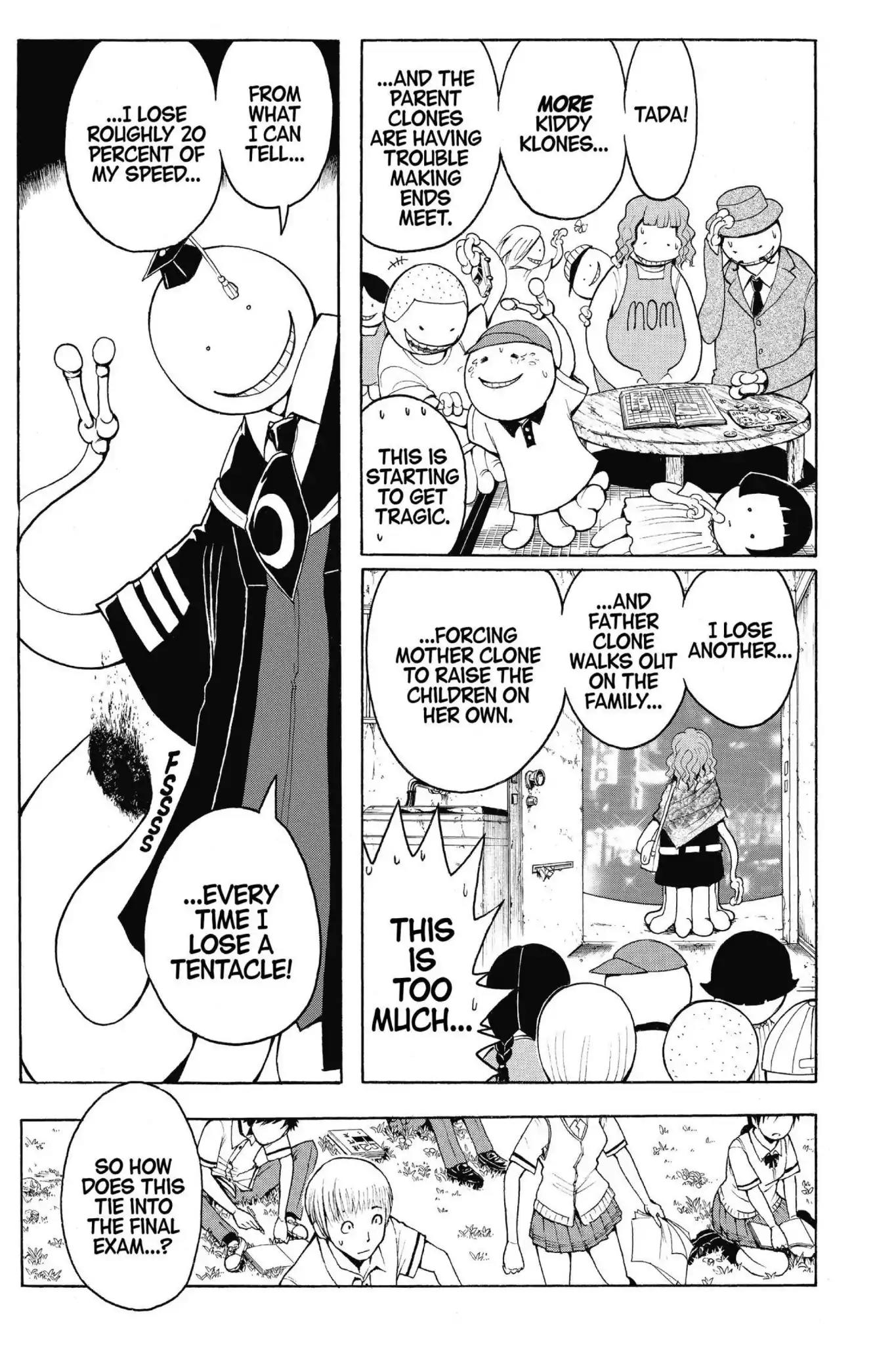 Ansatsu Kyoushitsu Chapter 50 page 8 - Chapter 50: Vol.6 CLASS 50: Final Exam Time