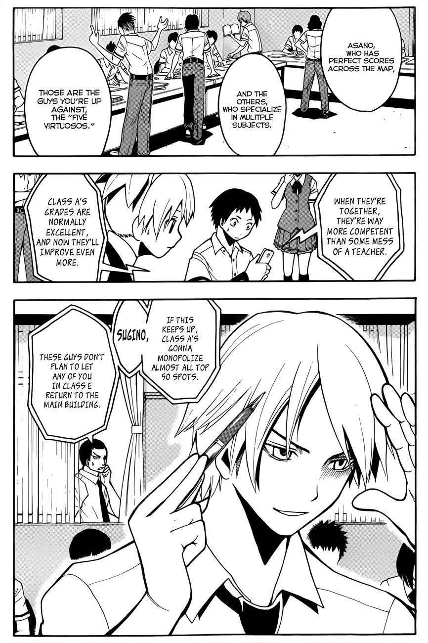 Ansatsu Kyoushitsu Chapter 51 page 4 - Chapter 51 : The Son's Time