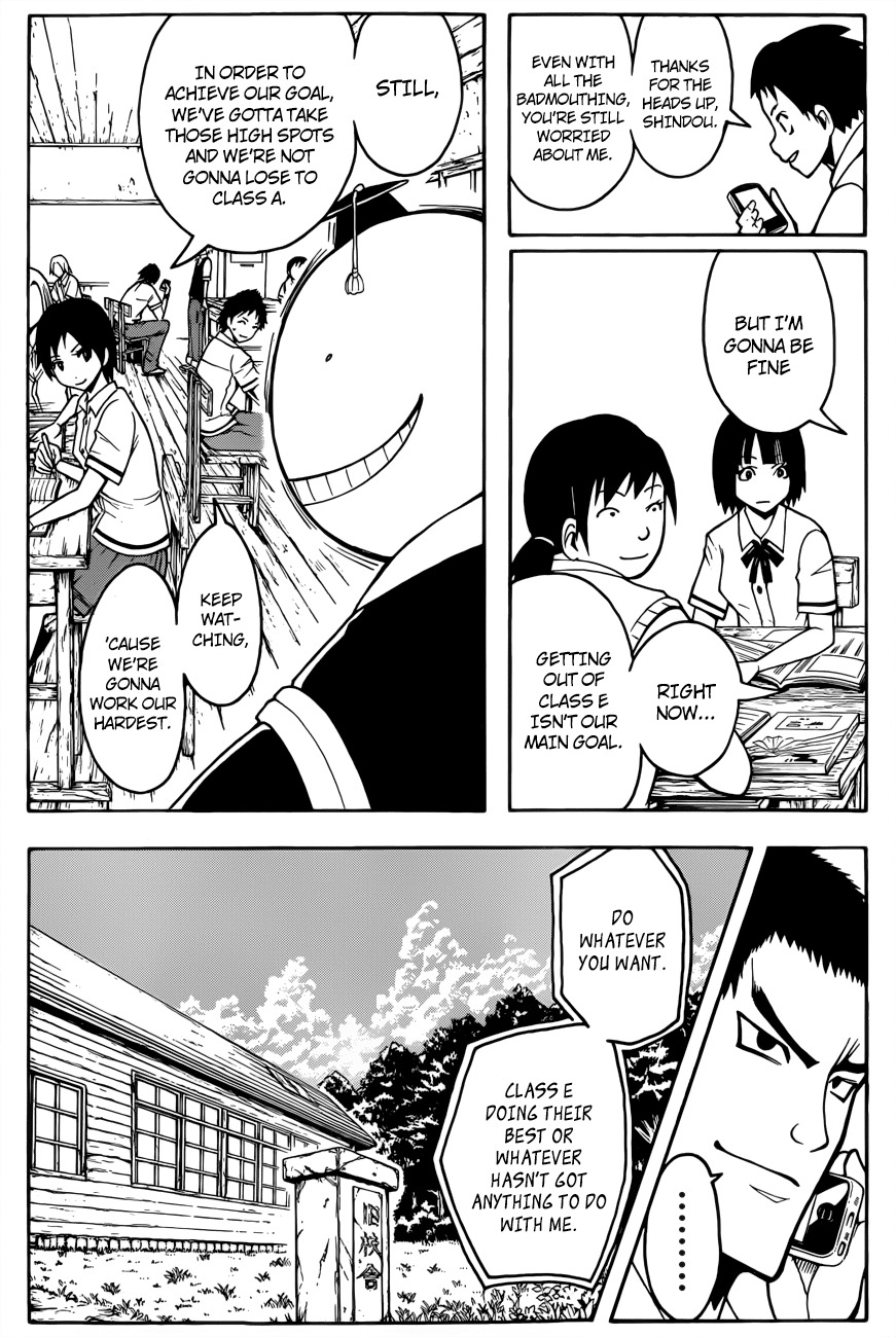 Ansatsu Kyoushitsu Chapter 51 page 5 - Chapter 51 : The Son's Time