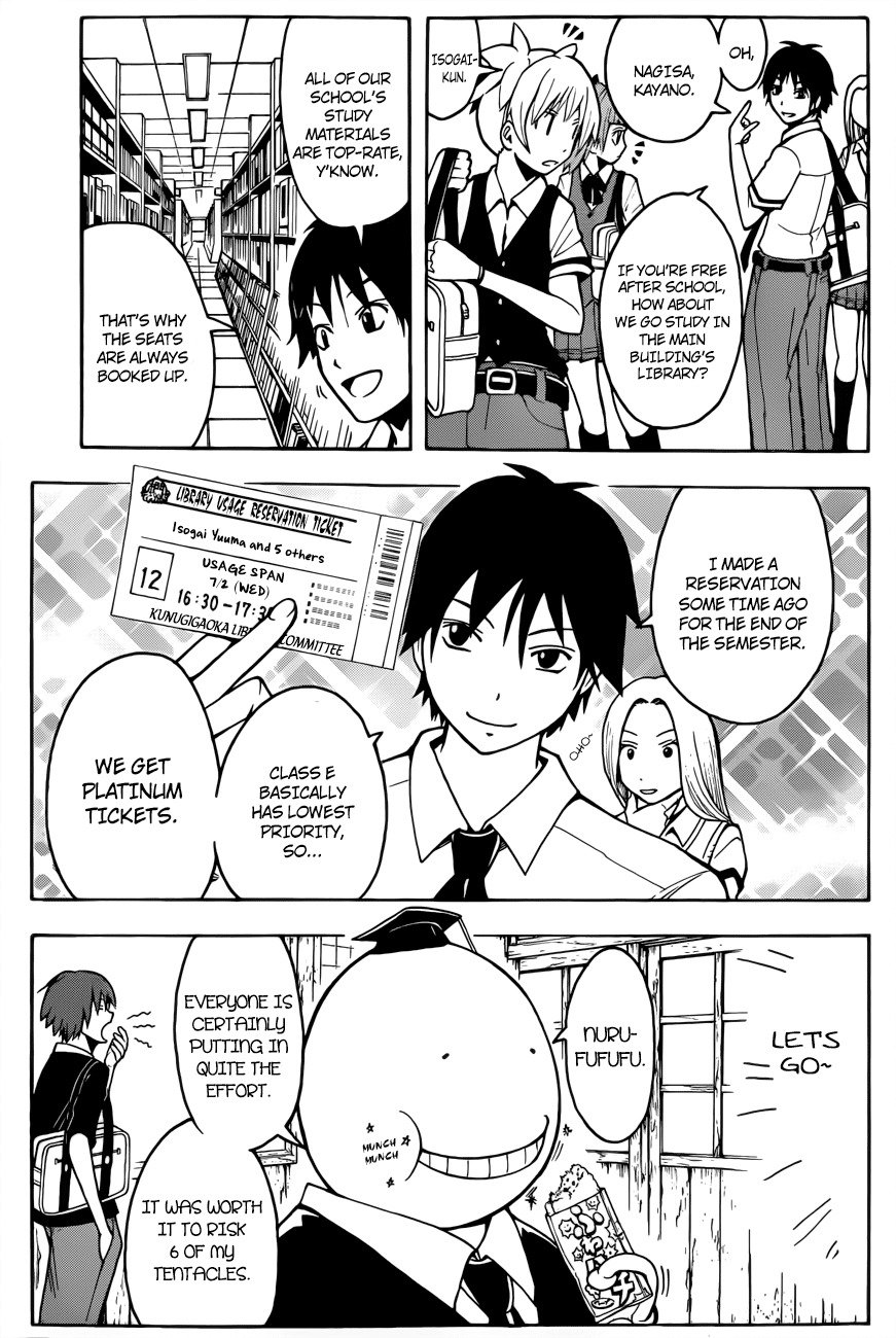 Ansatsu Kyoushitsu Chapter 51 page 6 - Chapter 51 : The Son's Time