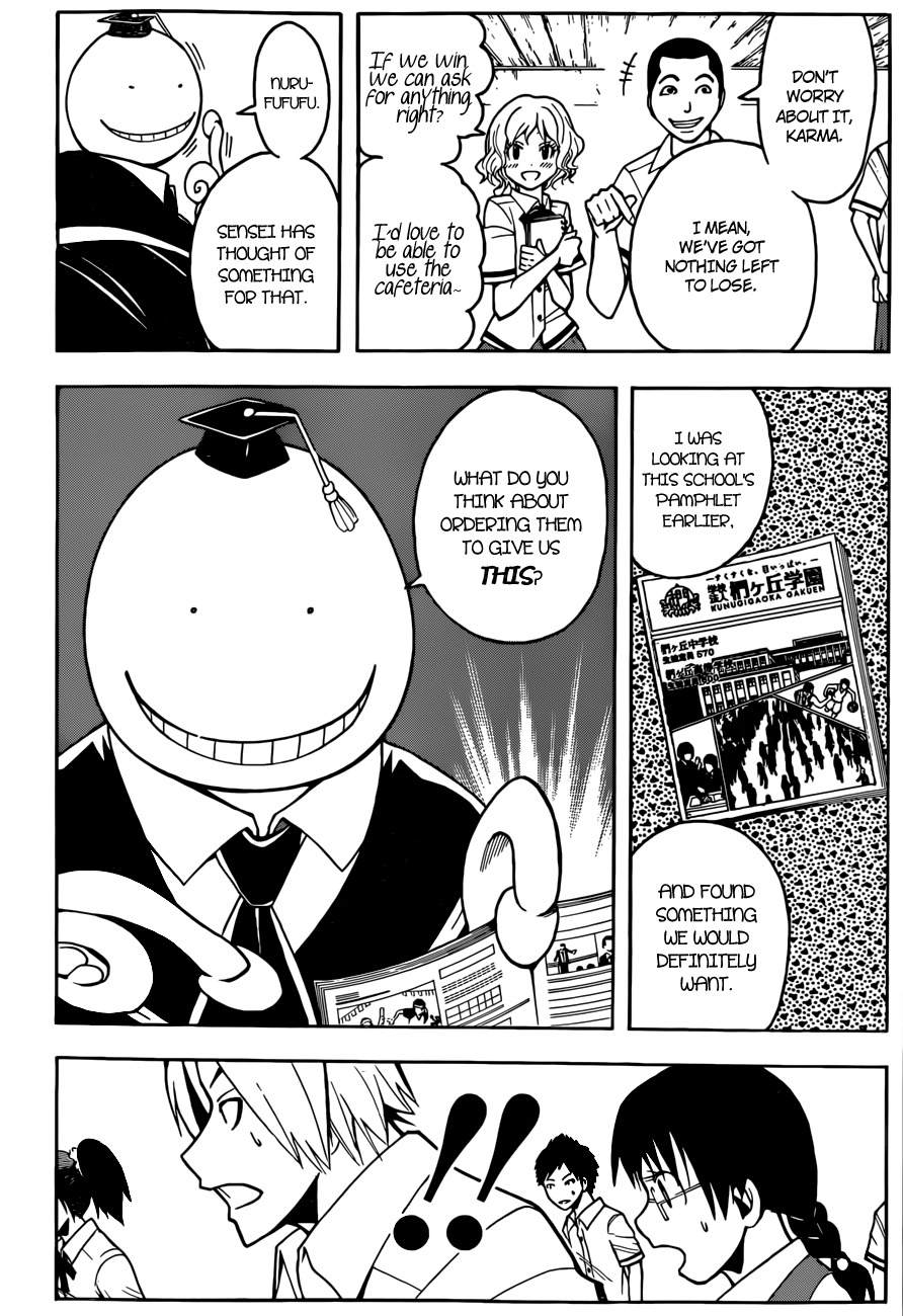 Ansatsu Kyoushitsu Chapter 52 page 10 - Chapter 52 : Time for the Ace