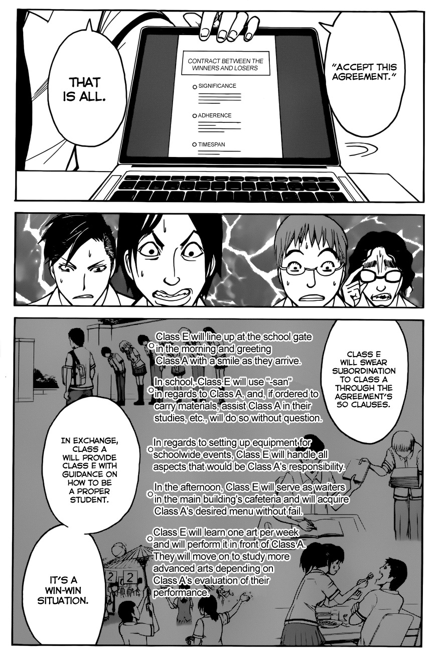 Ansatsu Kyoushitsu Chapter 52 page 5 - Chapter 52 : Time for the Ace