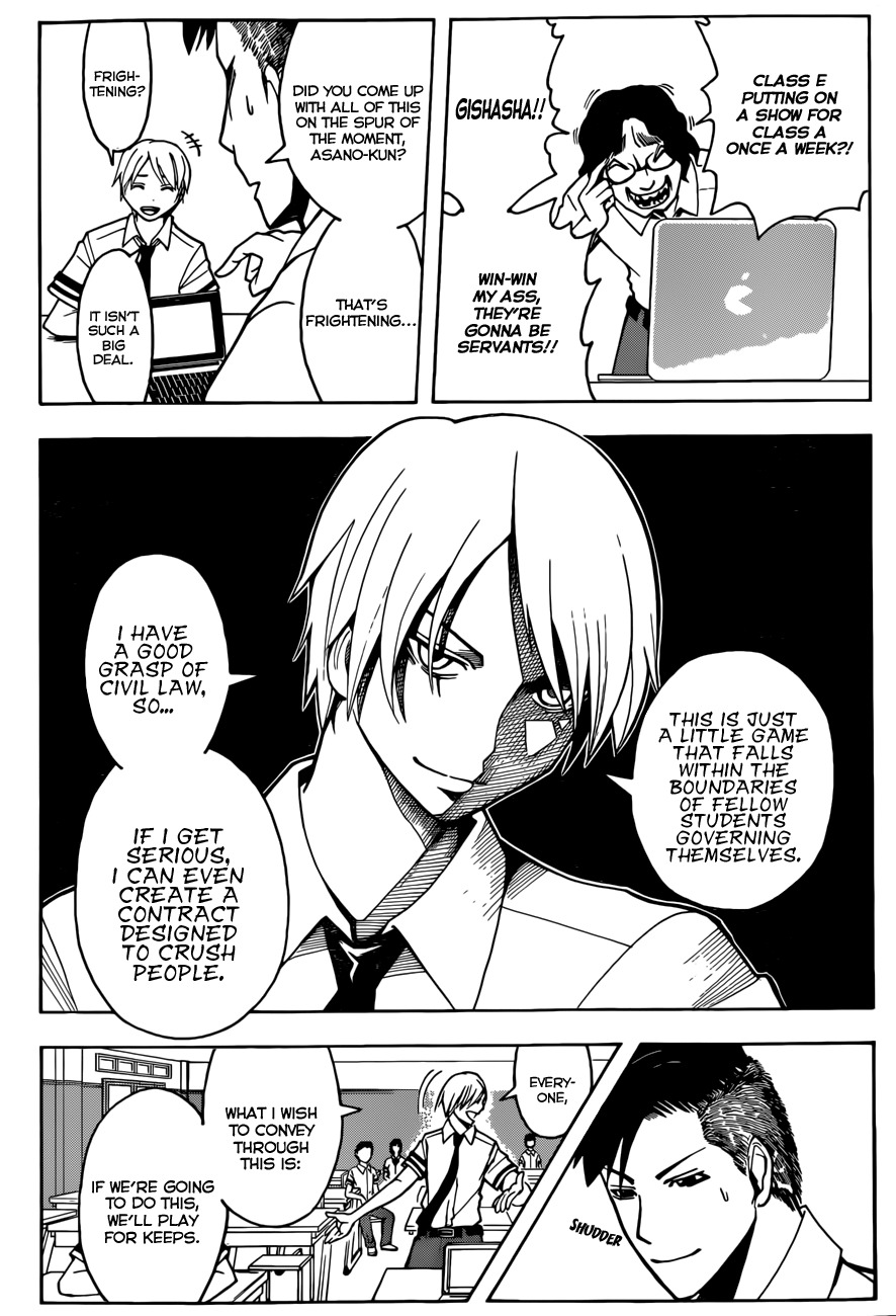 Ansatsu Kyoushitsu Chapter 52 page 6 - Chapter 52 : Time for the Ace