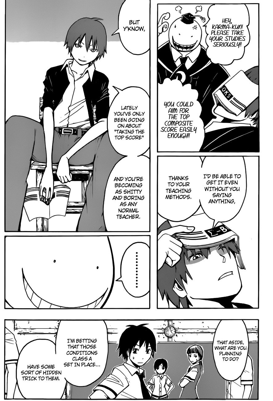 Ansatsu Kyoushitsu Chapter 52 page 9 - Chapter 52 : Time for the Ace