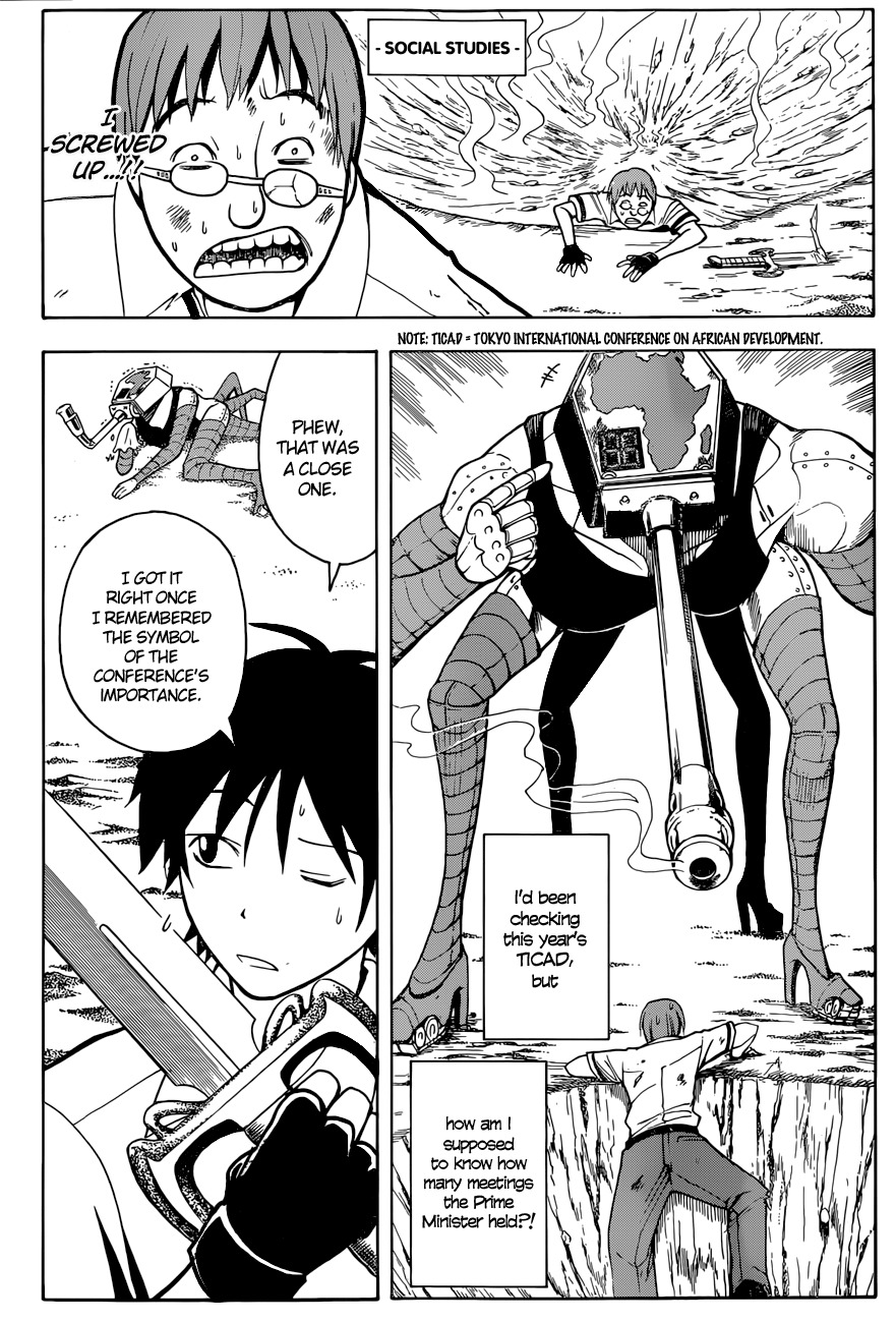 Ansatsu Kyoushitsu Chapter 53 page 14 - Chapter 53 : Time For Five Subjects
