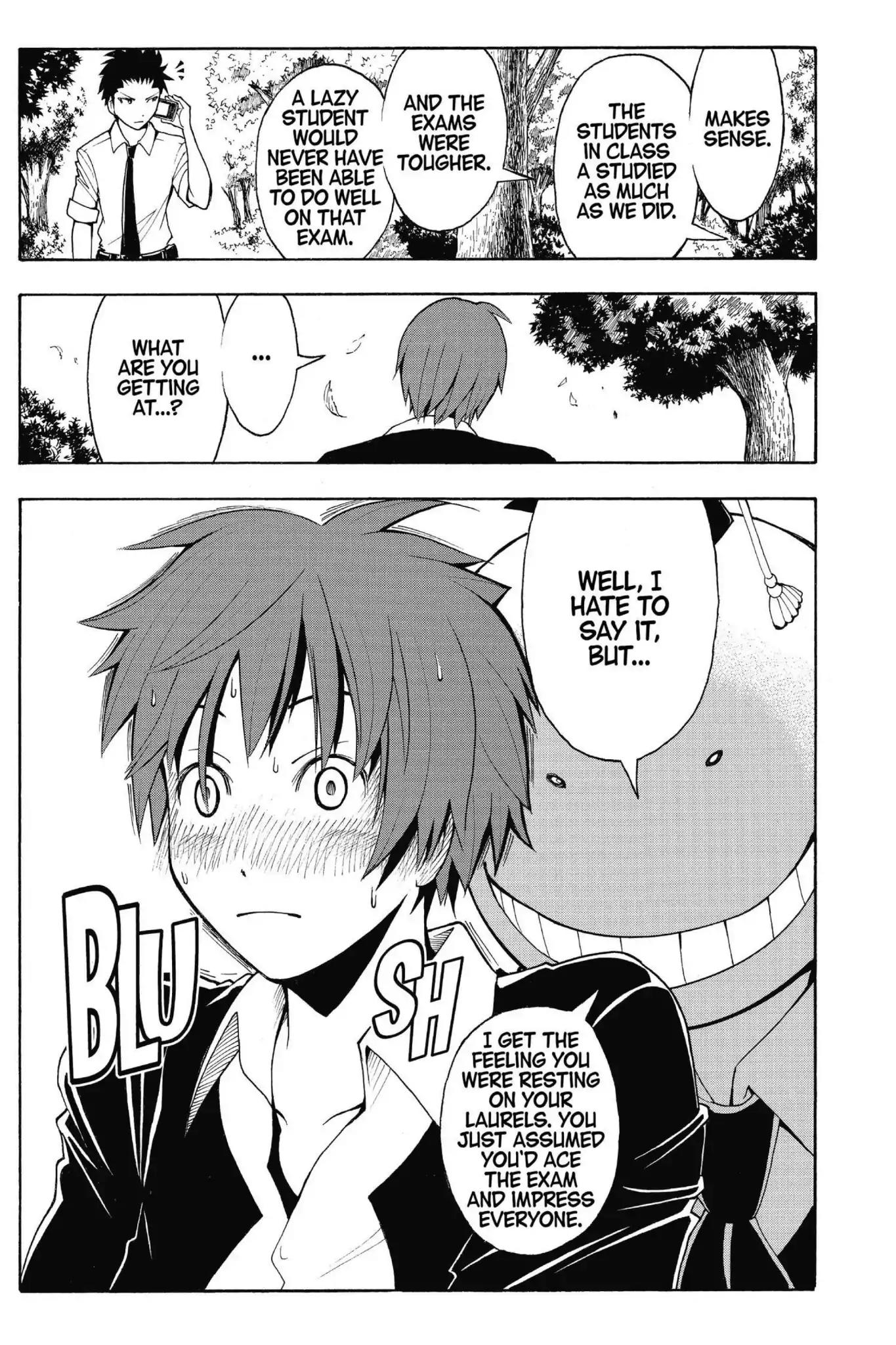 Ansatsu Kyoushitsu Chapter 54 page 11 - Chapter 54: Vol.7 CLASS 54: Time for Setbacks