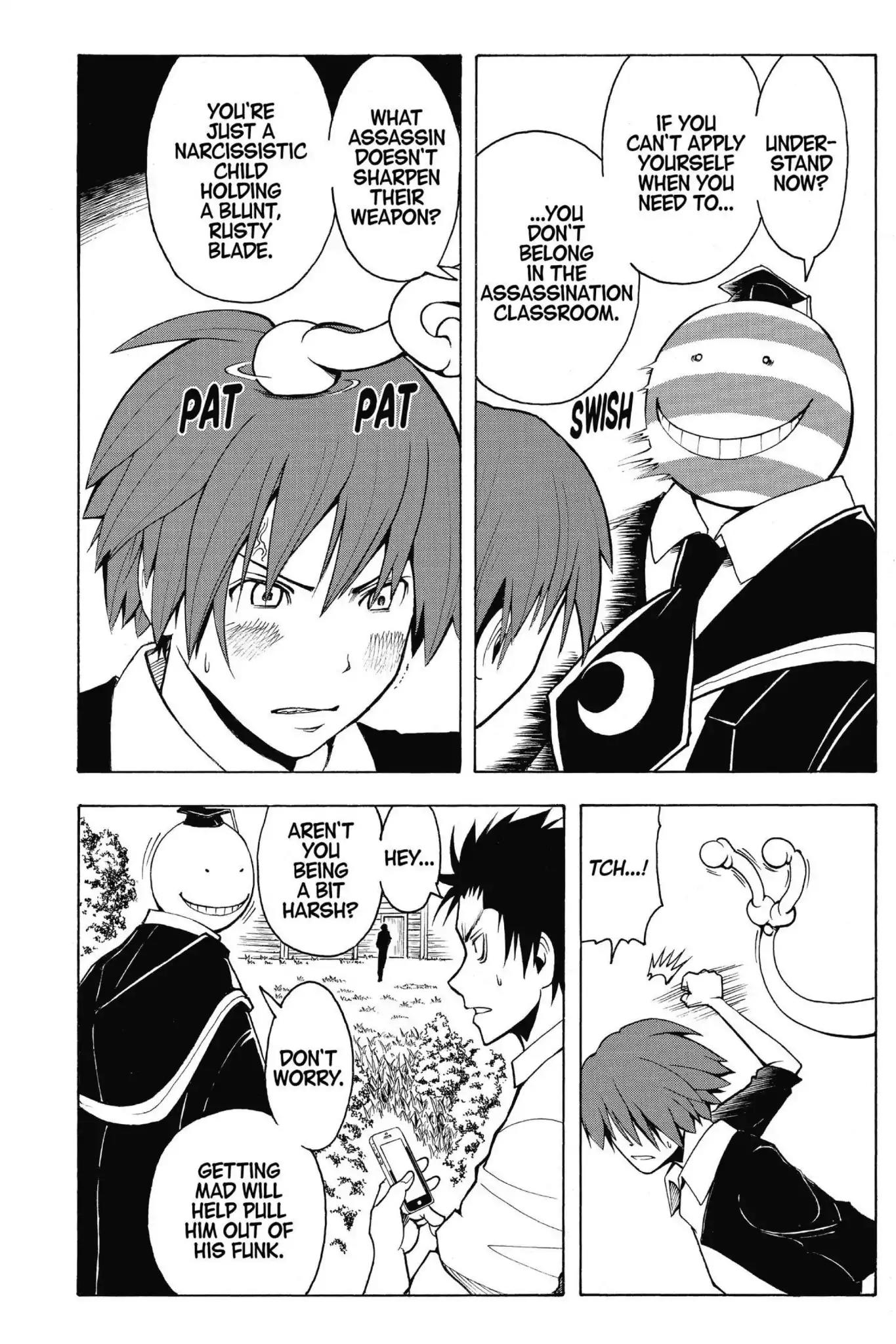 Ansatsu Kyoushitsu Chapter 54 page 14 - Chapter 54: Vol.7 CLASS 54: Time for Setbacks