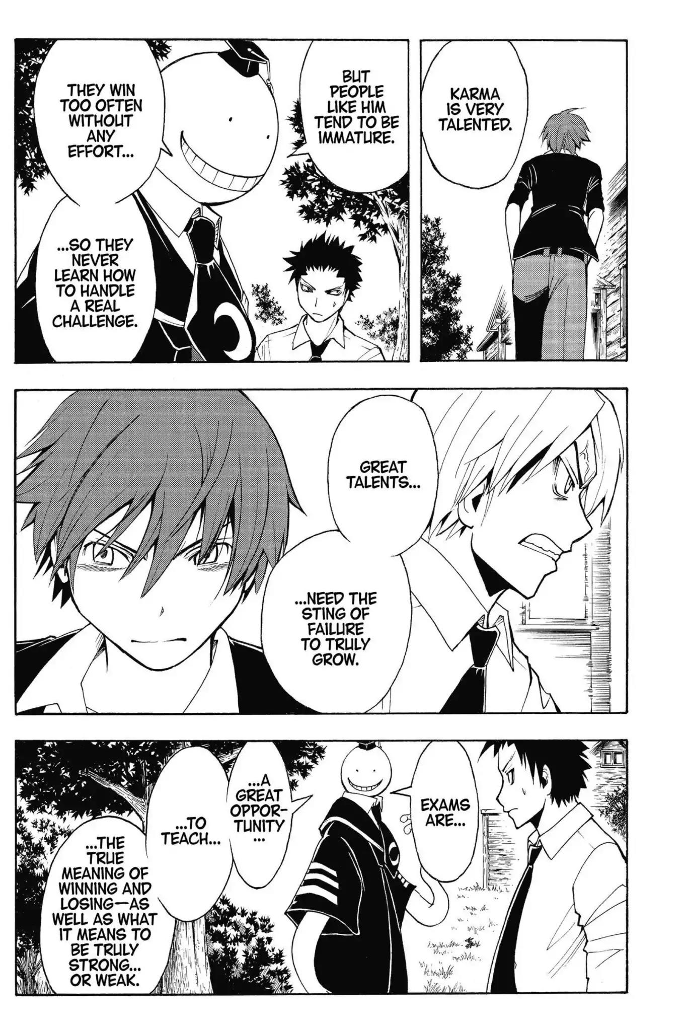 Ansatsu Kyoushitsu Chapter 54 page 15 - Chapter 54: Vol.7 CLASS 54: Time for Setbacks