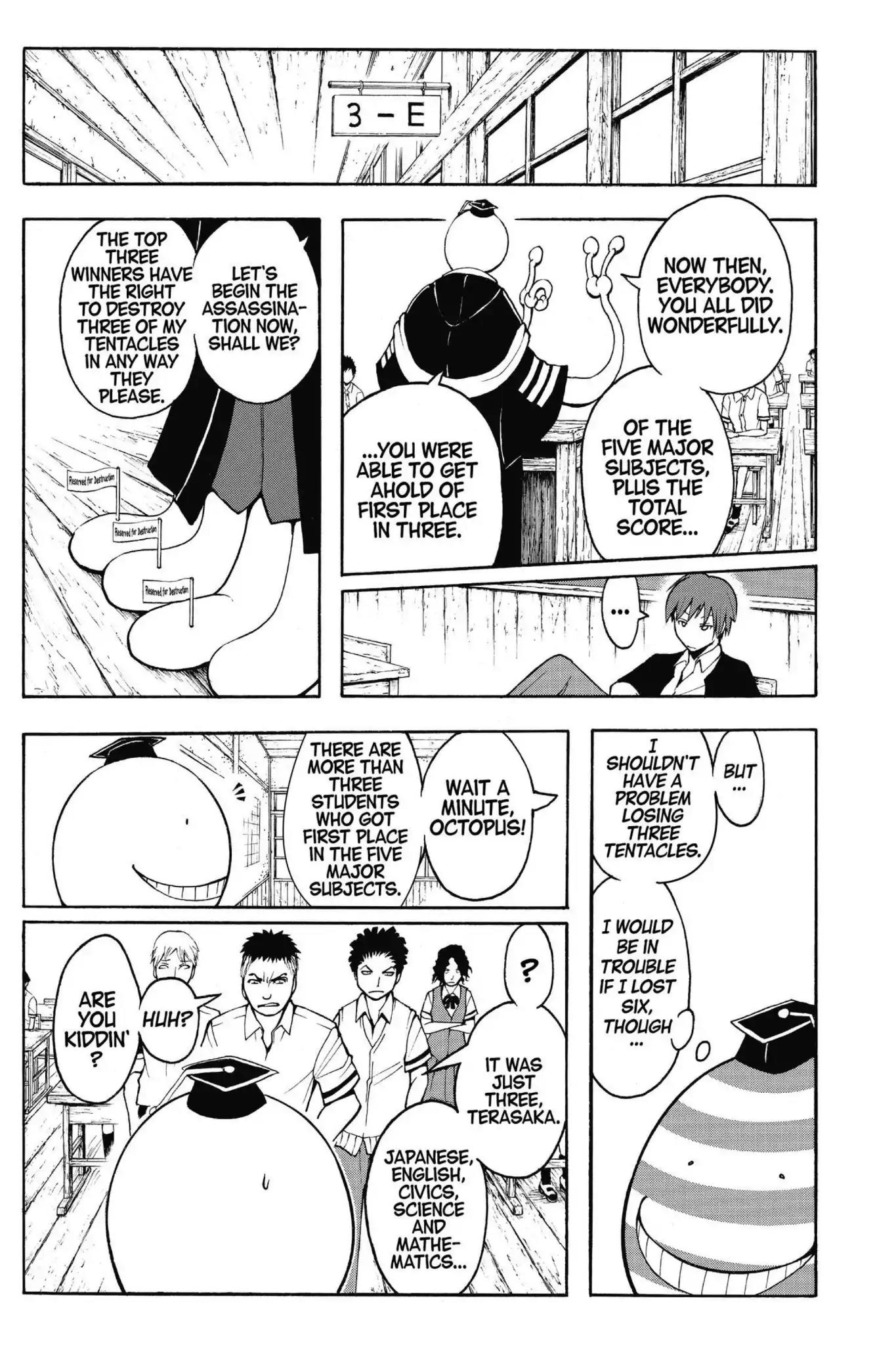 Ansatsu Kyoushitsu Chapter 54 page 17 - Chapter 54: Vol.7 CLASS 54: Time for Setbacks