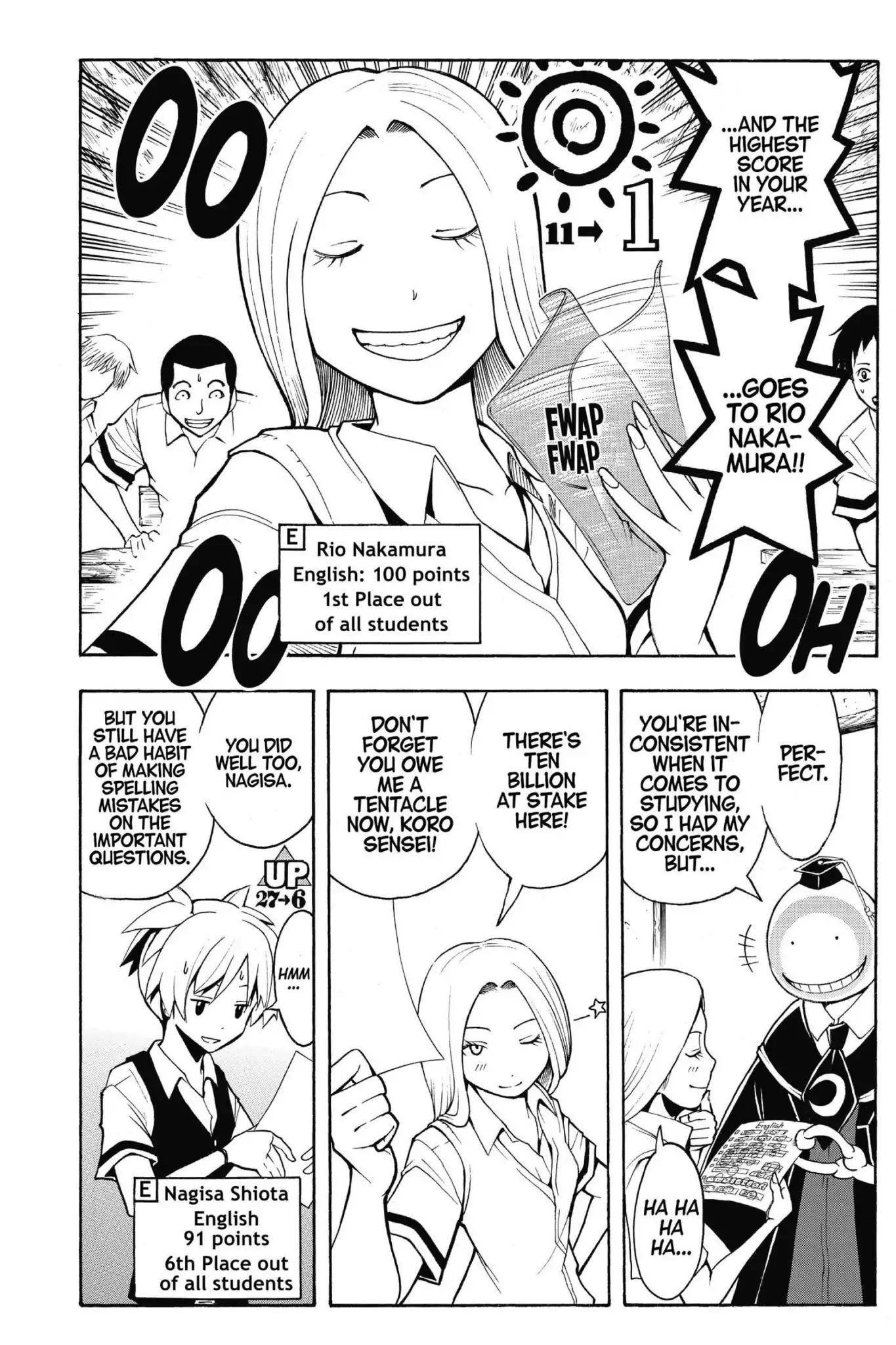 Ansatsu Kyoushitsu Chapter 54 page 2 - Chapter 54: Vol.7 CLASS 54: Time for Setbacks