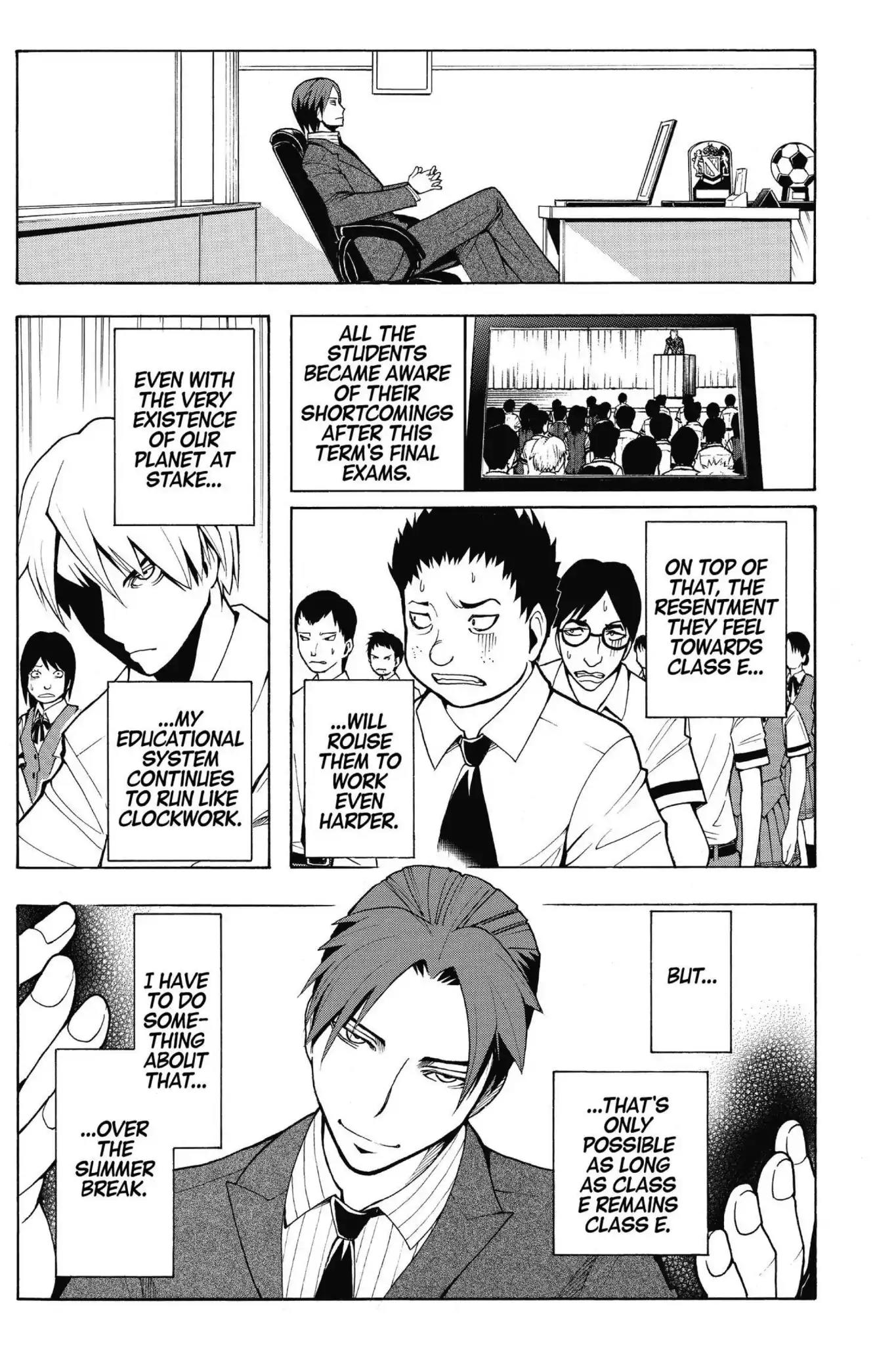 Ansatsu Kyoushitsu Chapter 55 page 11 - Chapter 55: Vol.7 CLASS 55: Time for Vacation