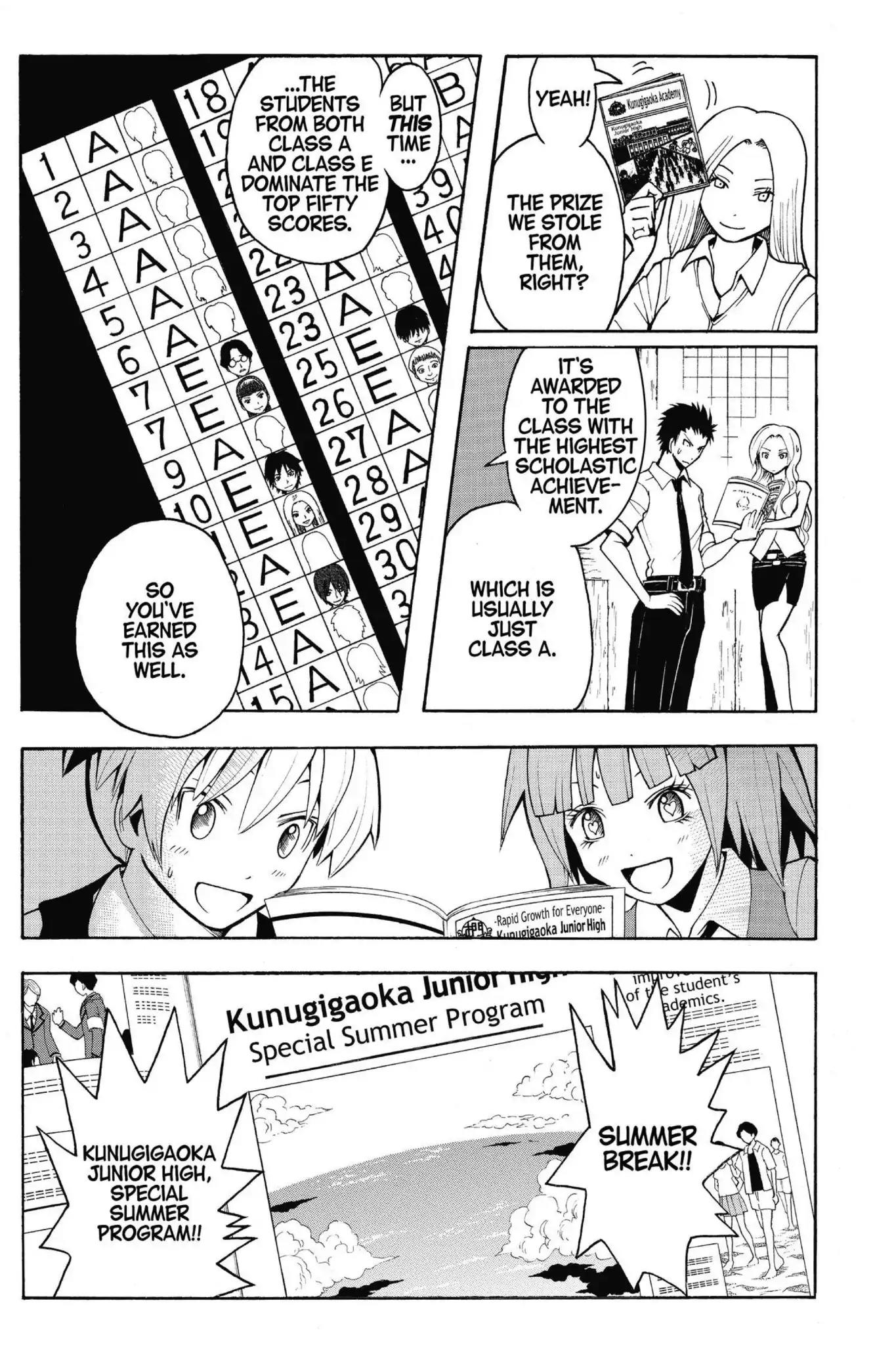 Ansatsu Kyoushitsu Chapter 55 page 13 - Chapter 55: Vol.7 CLASS 55: Time for Vacation