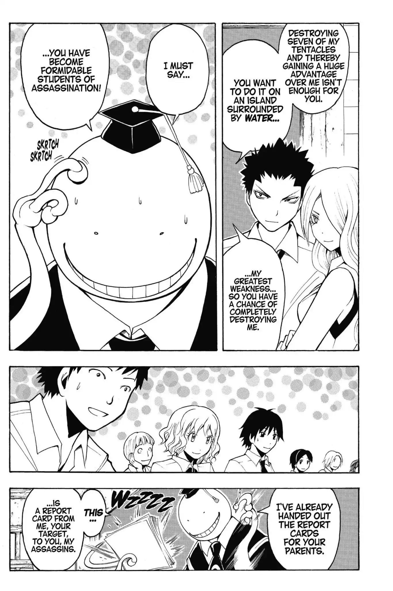 Ansatsu Kyoushitsu Chapter 55 page 17 - Chapter 55: Vol.7 CLASS 55: Time for Vacation