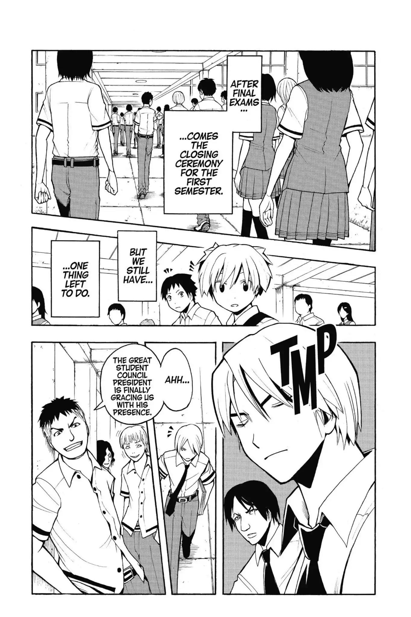 Ansatsu Kyoushitsu Chapter 55 page 3 - Chapter 55: Vol.7 CLASS 55: Time for Vacation