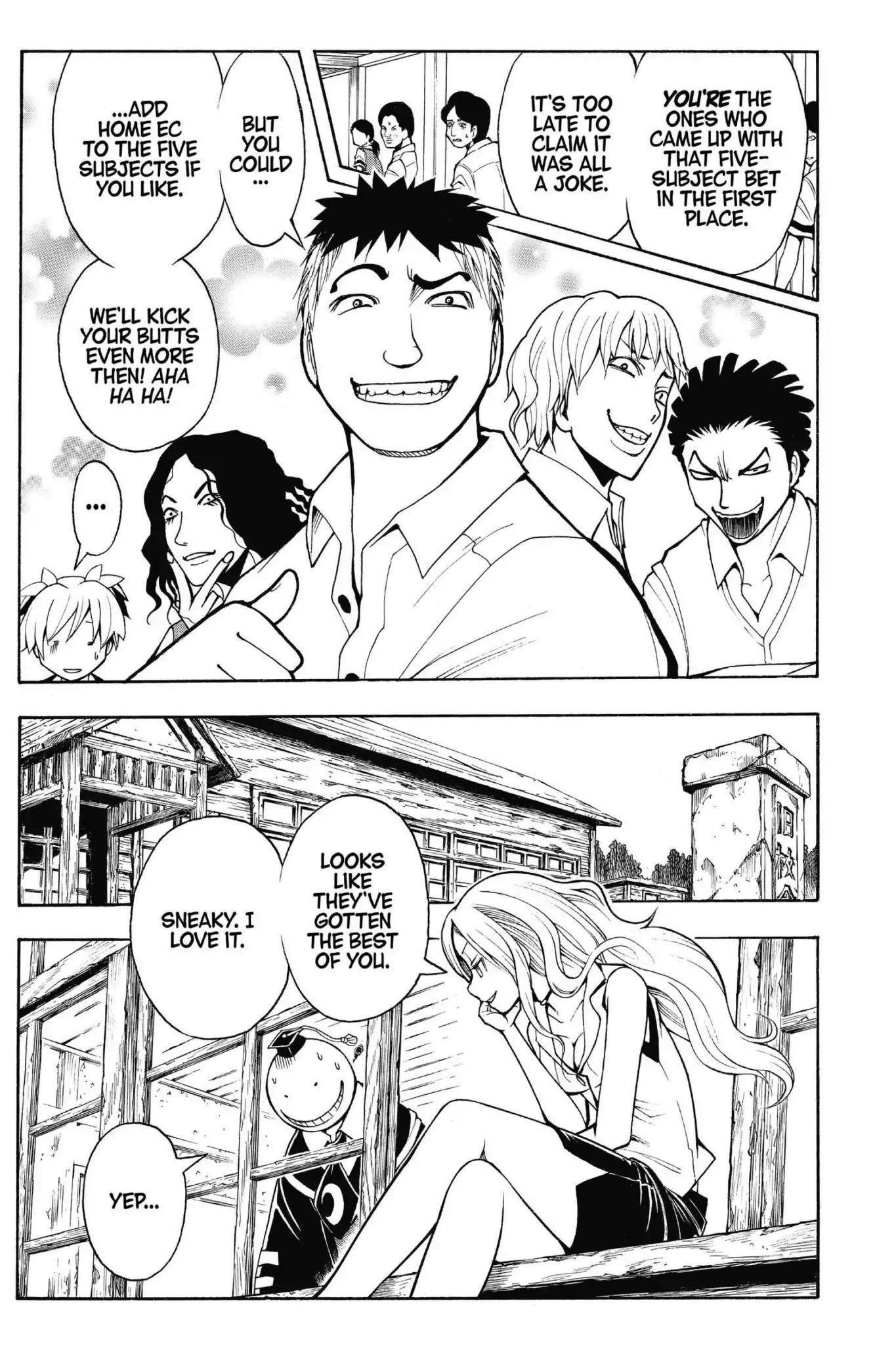 Ansatsu Kyoushitsu Chapter 55 page 5 - Chapter 55: Vol.7 CLASS 55: Time for Vacation