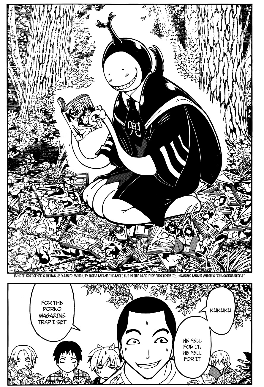 Ansatsu Kyoushitsu Chapter 56 page 10 - Chapter 56 : Time for the Living.