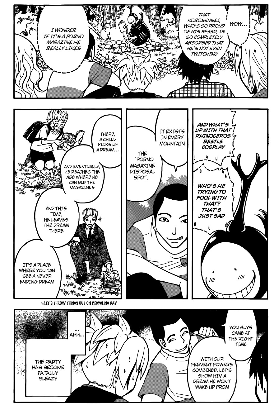 Ansatsu Kyoushitsu Chapter 56 page 11 - Chapter 56 : Time for the Living.