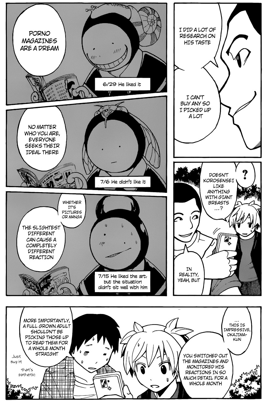Ansatsu Kyoushitsu Chapter 56 page 12 - Chapter 56 : Time for the Living.