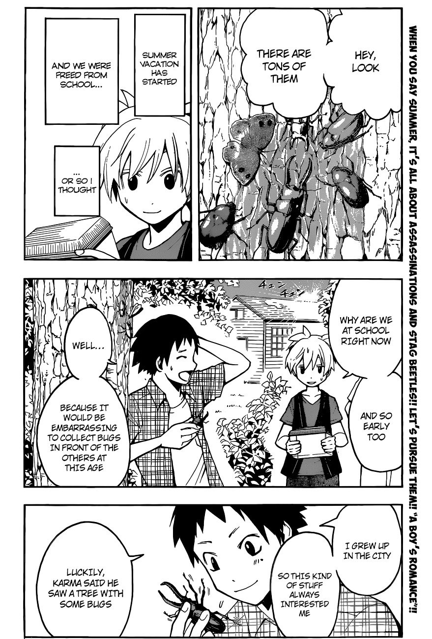 Ansatsu Kyoushitsu Chapter 56 page 3 - Chapter 56 : Time for the Living.