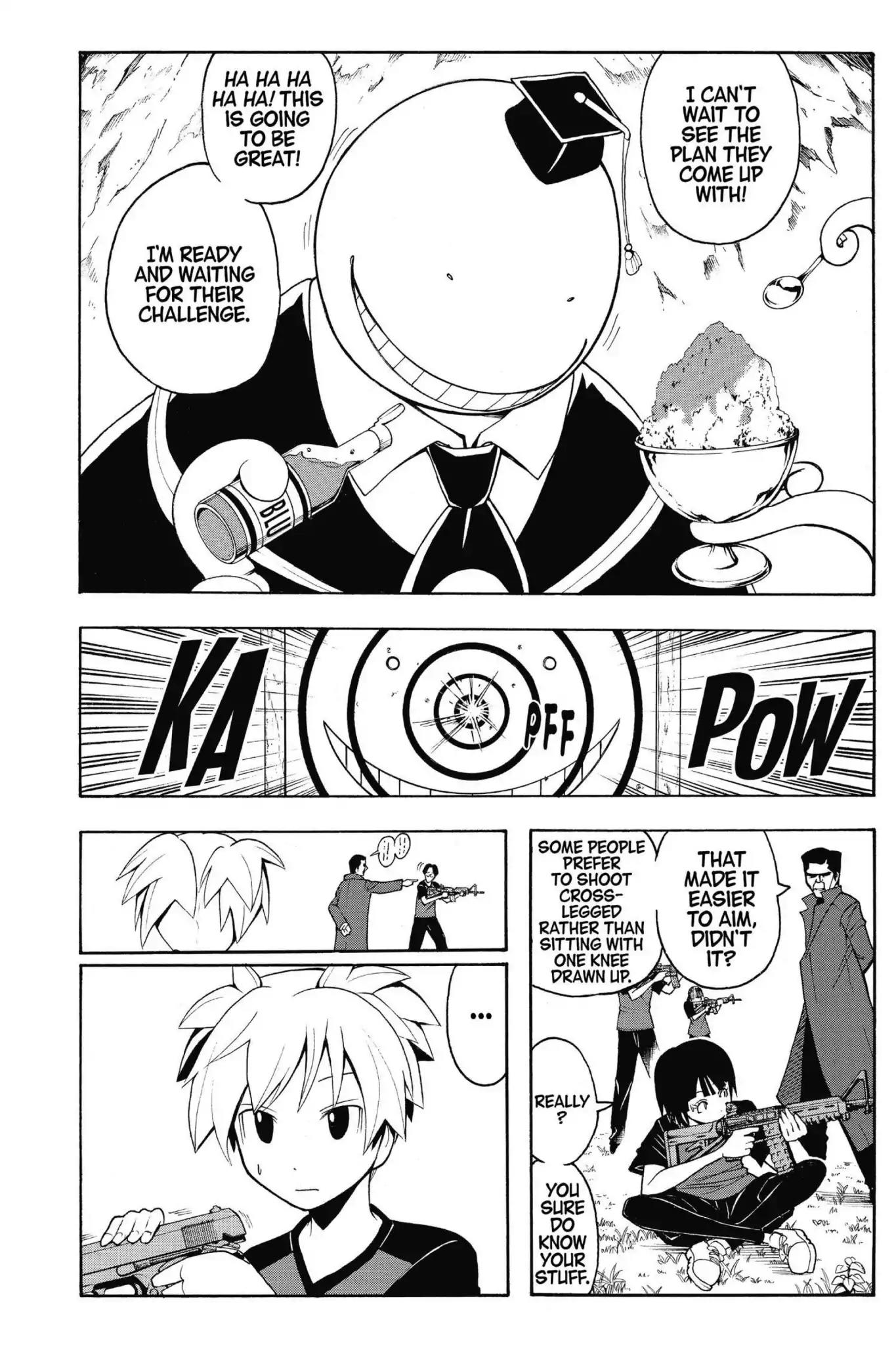 Ansatsu Kyoushitsu Chapter 57 page 14 - Chapter 57: Vol.7 CLASS 57: Plotting and Planning Time