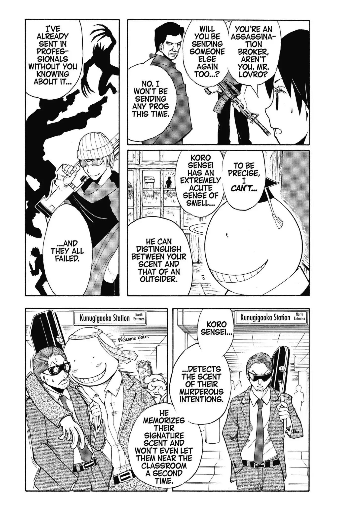 Ansatsu Kyoushitsu Chapter 57 page 5 - Chapter 57: Vol.7 CLASS 57: Plotting and Planning Time