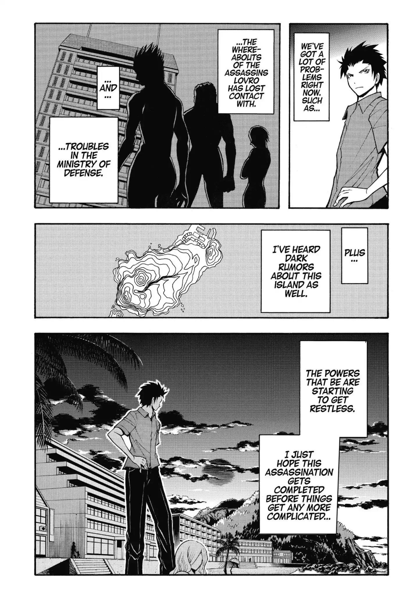 Ansatsu Kyoushitsu Chapter 58 page 12 - Chapter 58: Vol.7 CLASS 58: On Island Time