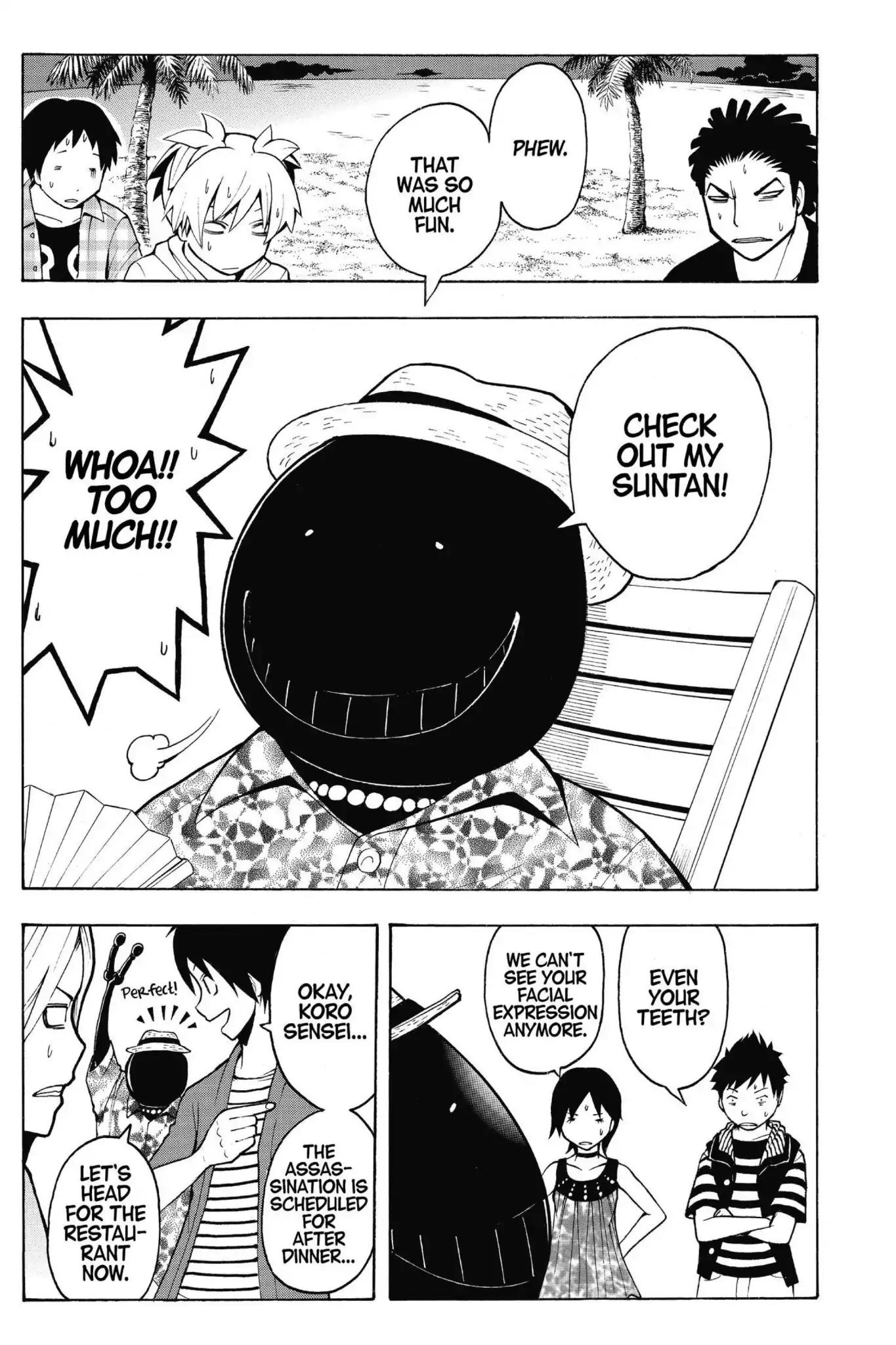 Ansatsu Kyoushitsu Chapter 58 page 13 - Chapter 58: Vol.7 CLASS 58: On Island Time