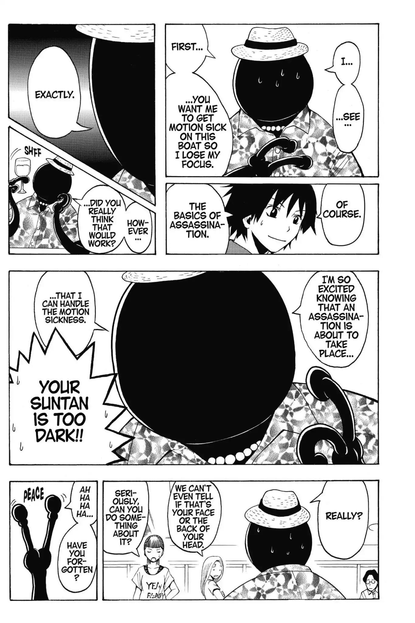 Ansatsu Kyoushitsu Chapter 58 page 15 - Chapter 58: Vol.7 CLASS 58: On Island Time