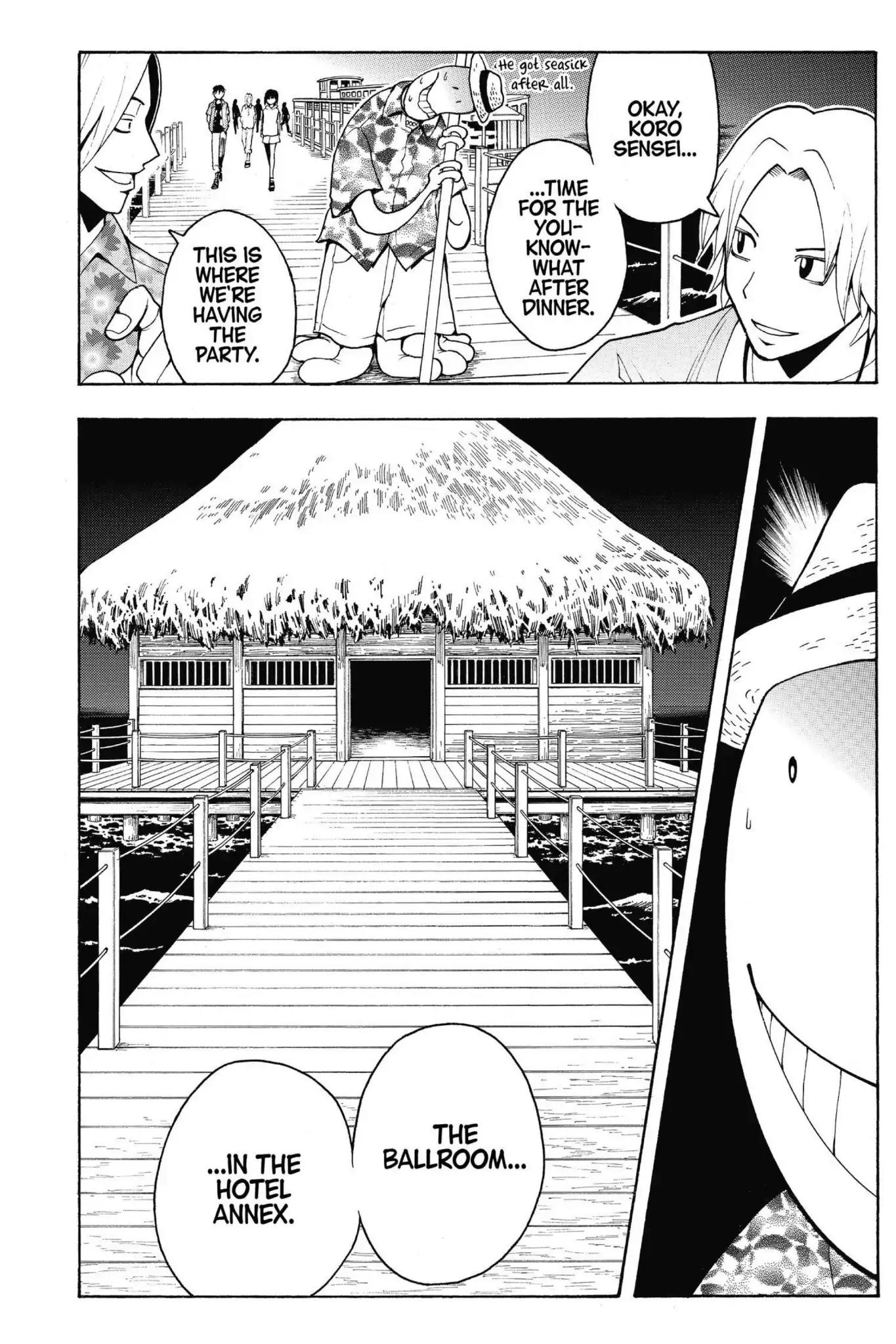 Ansatsu Kyoushitsu Chapter 58 page 18 - Chapter 58: Vol.7 CLASS 58: On Island Time