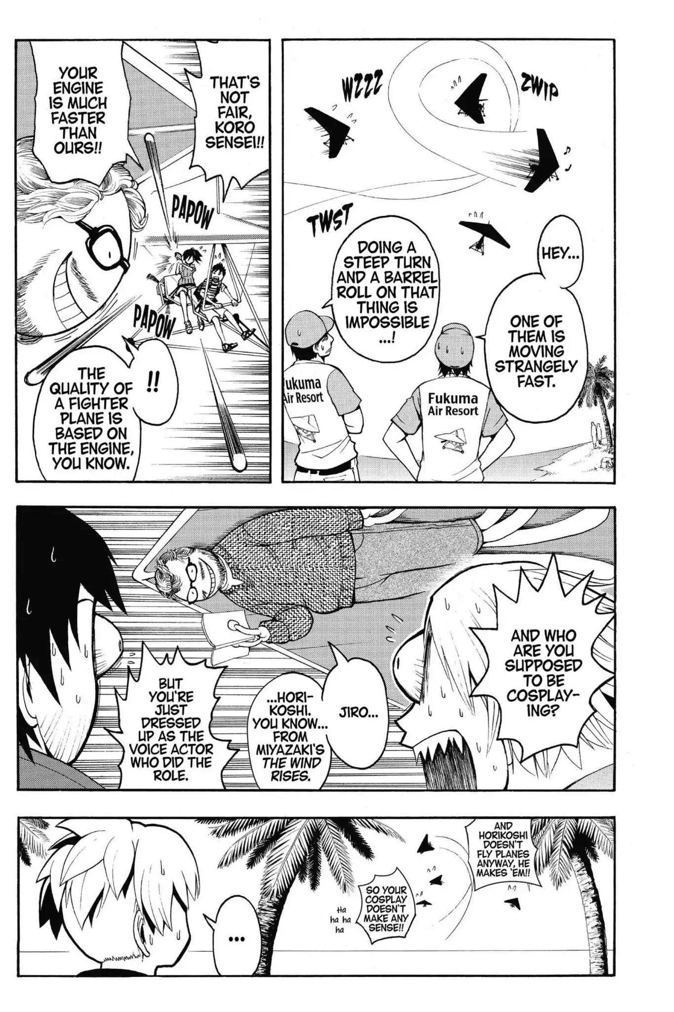 Ansatsu Kyoushitsu Chapter 58 page 5 - Chapter 58: Vol.7 CLASS 58: On Island Time