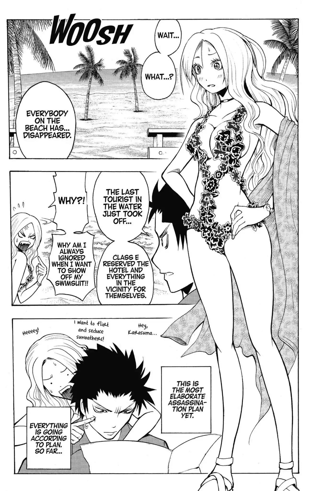 Ansatsu Kyoushitsu Chapter 58 page 9 - Chapter 58: Vol.7 CLASS 58: On Island Time