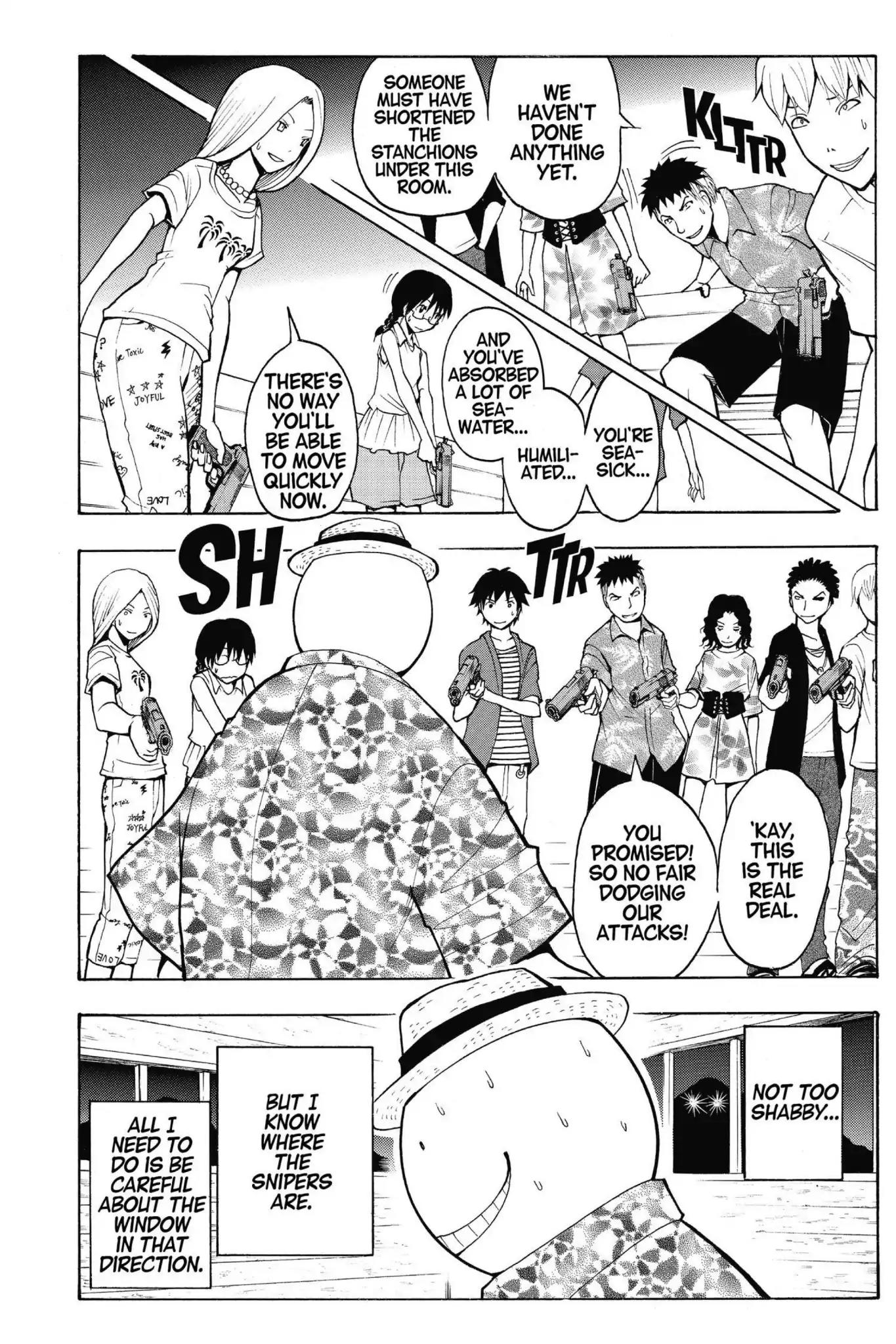 Ansatsu Kyoushitsu Chapter 59 page 10 - Chapter 59: Vol.7 CLASS 59: Time to Take Action