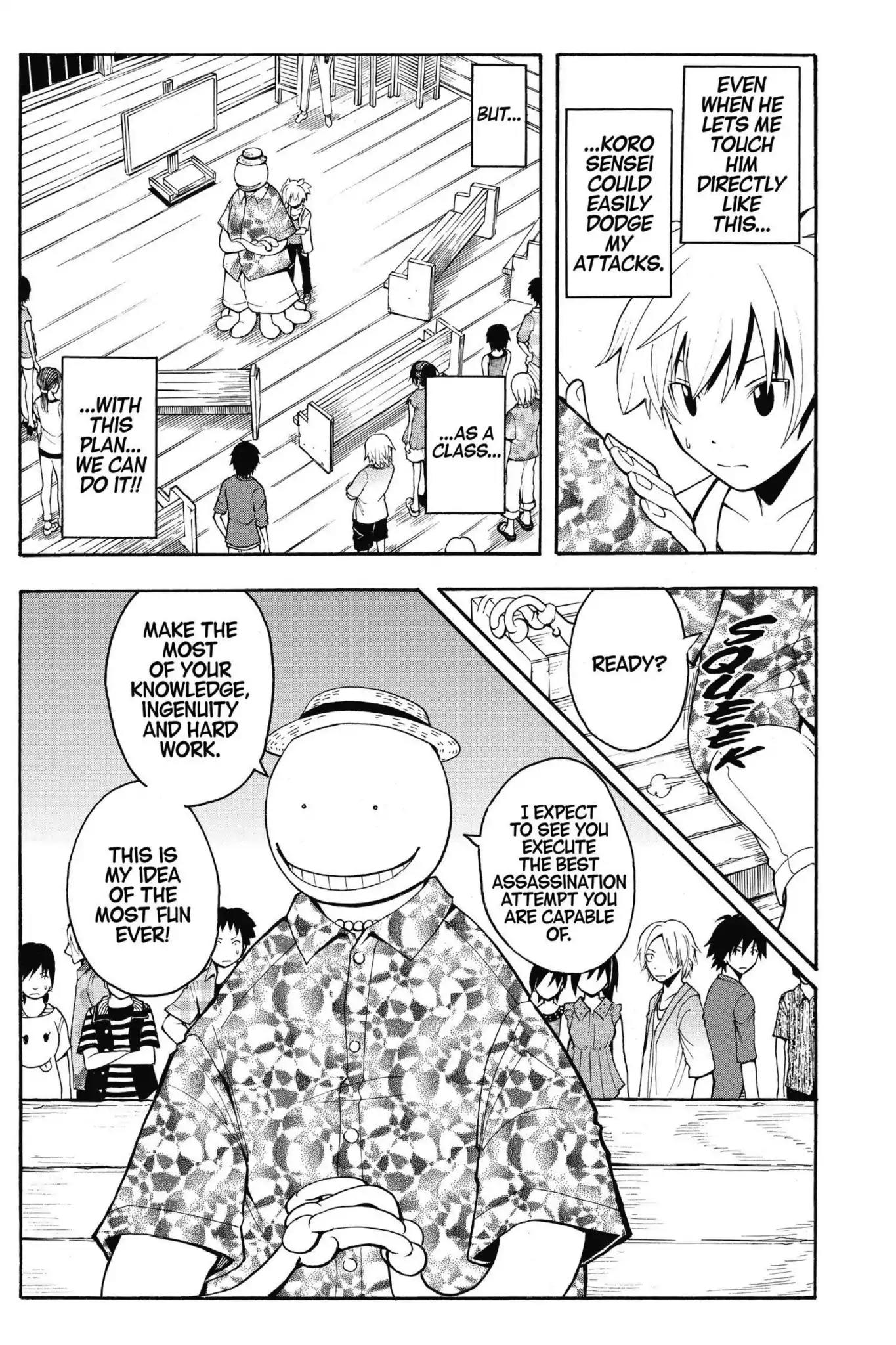 Ansatsu Kyoushitsu Chapter 59 page 3 - Chapter 59: Vol.7 CLASS 59: Time to Take Action
