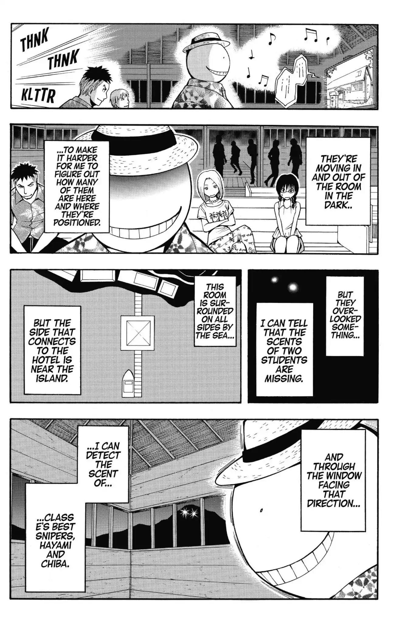 Ansatsu Kyoushitsu Chapter 59 page 5 - Chapter 59: Vol.7 CLASS 59: Time to Take Action
