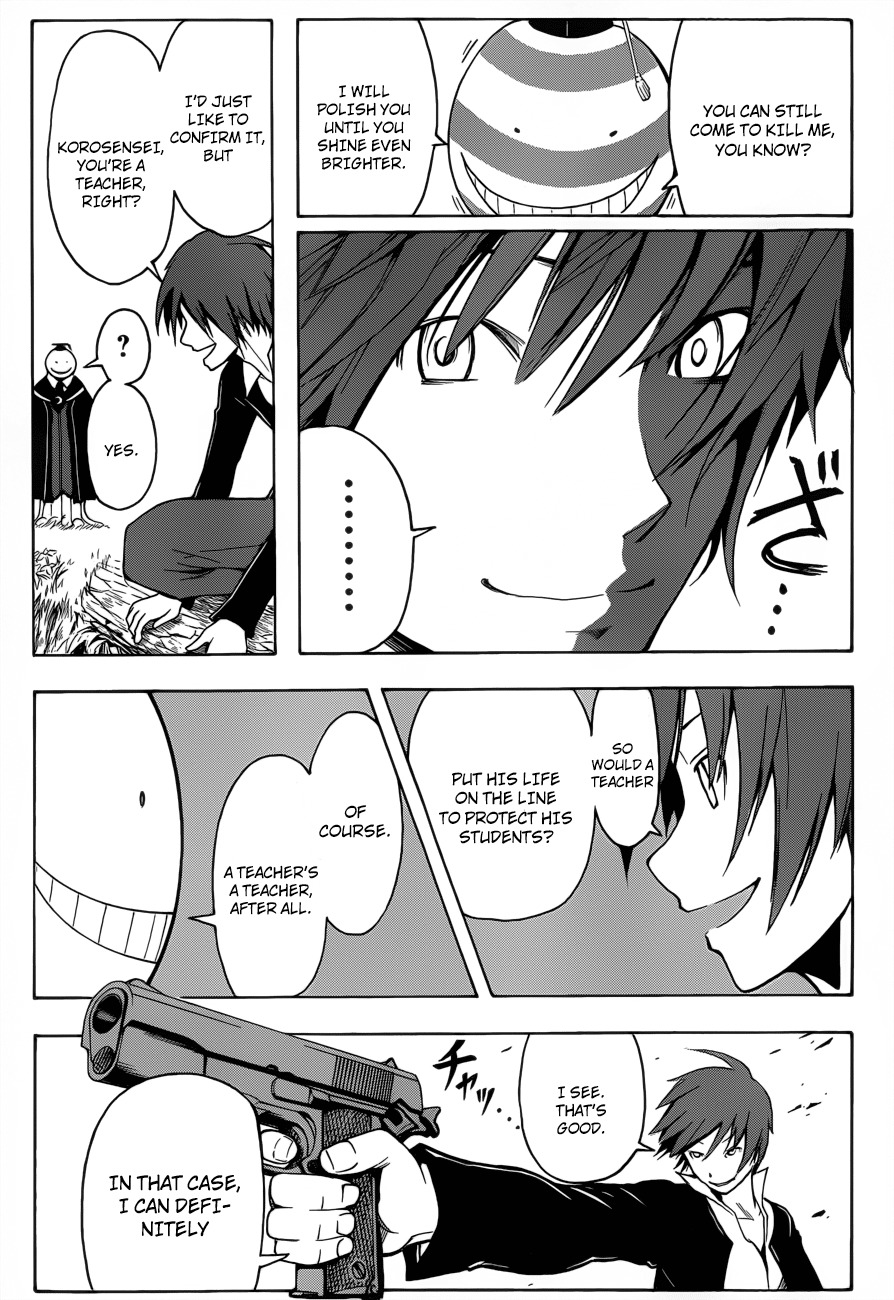 Ansatsu Kyoushitsu Chapter 6 page 10 - Chapter 6 : Time to Choose