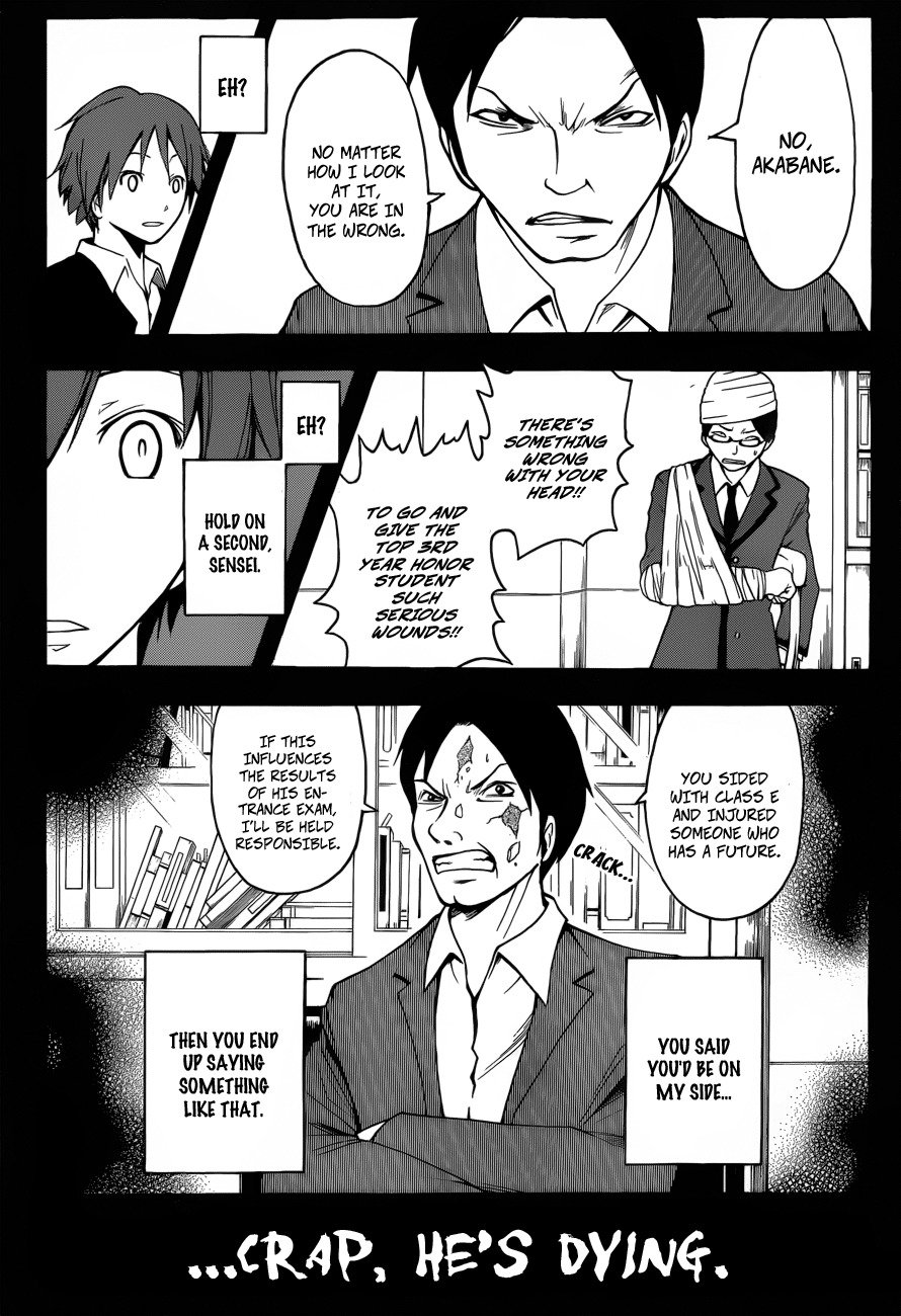 Ansatsu Kyoushitsu Chapter 6 page 13 - Chapter 6 : Time to Choose